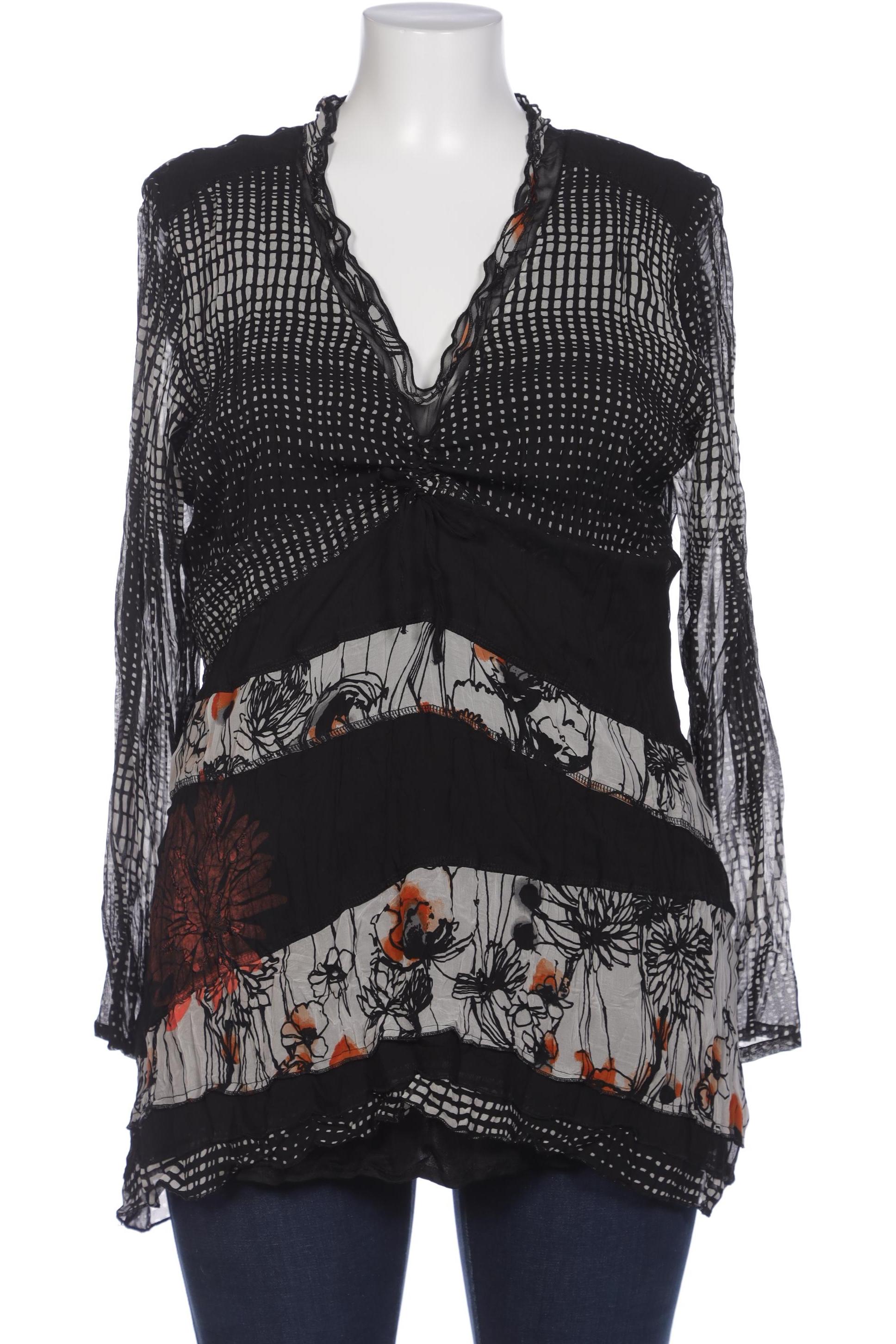 

BiBA Damen Bluse, schwarz, Gr. 44