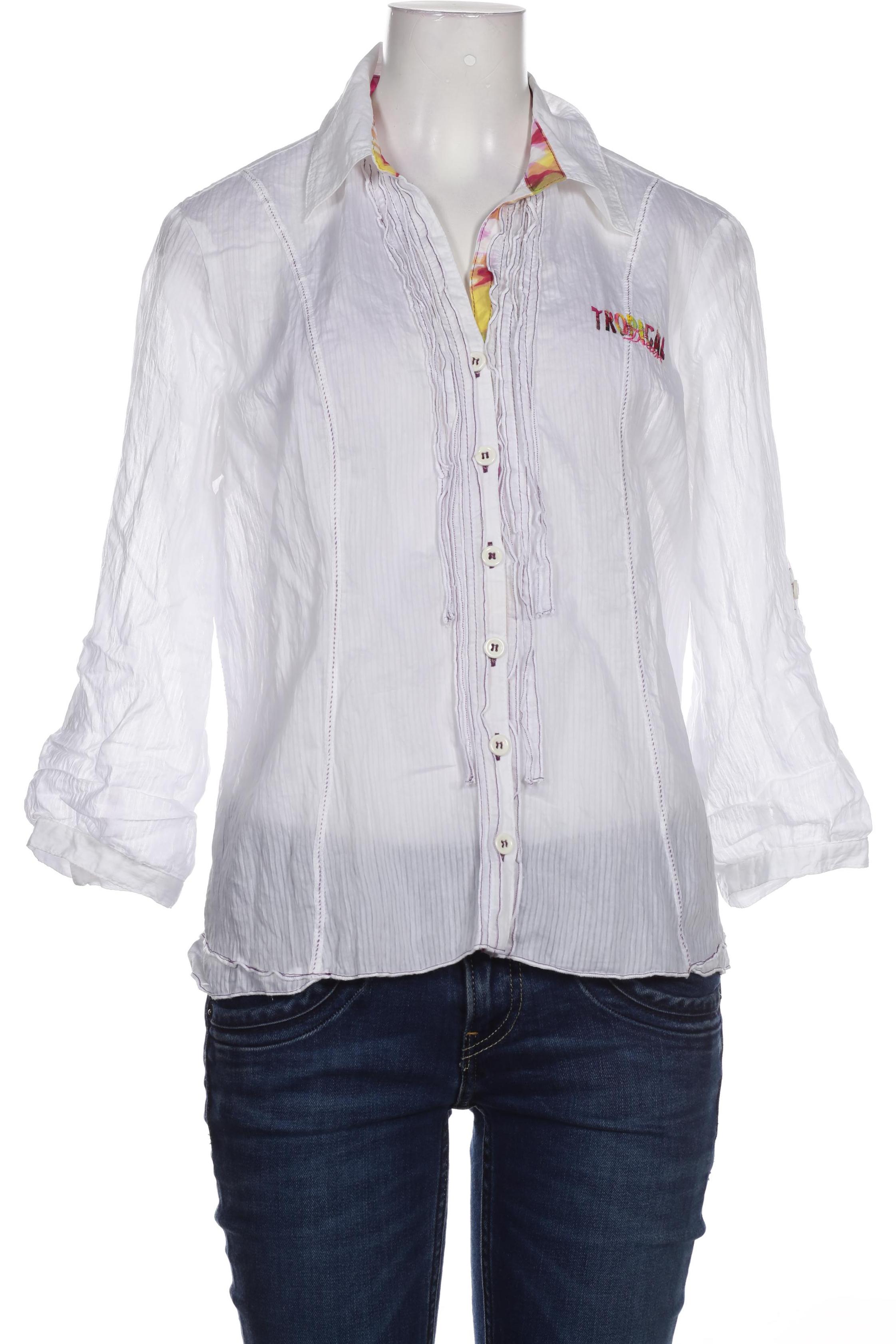 

BiBA Damen Bluse, weiß, Gr. 36