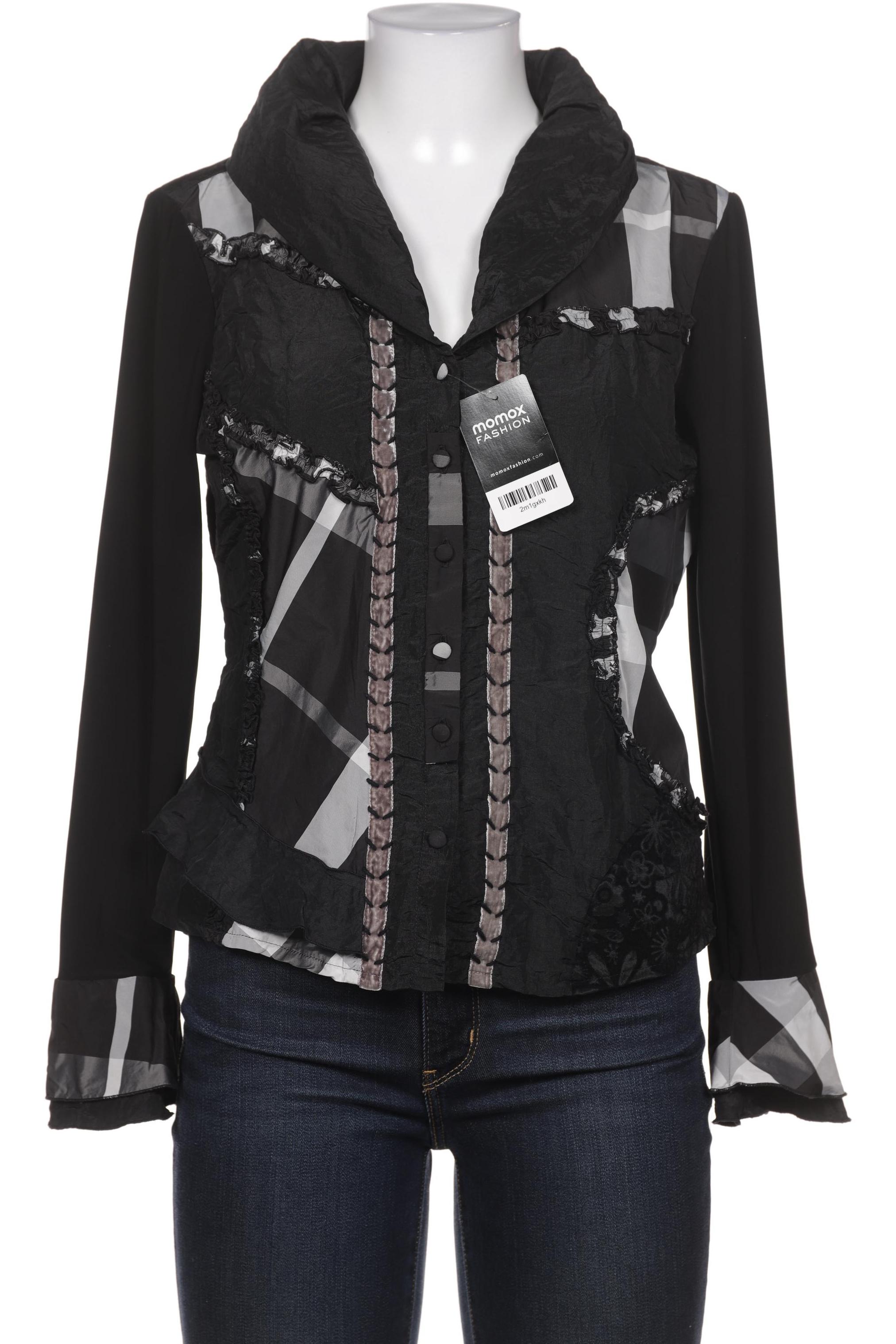 

BiBA Damen Bluse, schwarz, Gr. 38