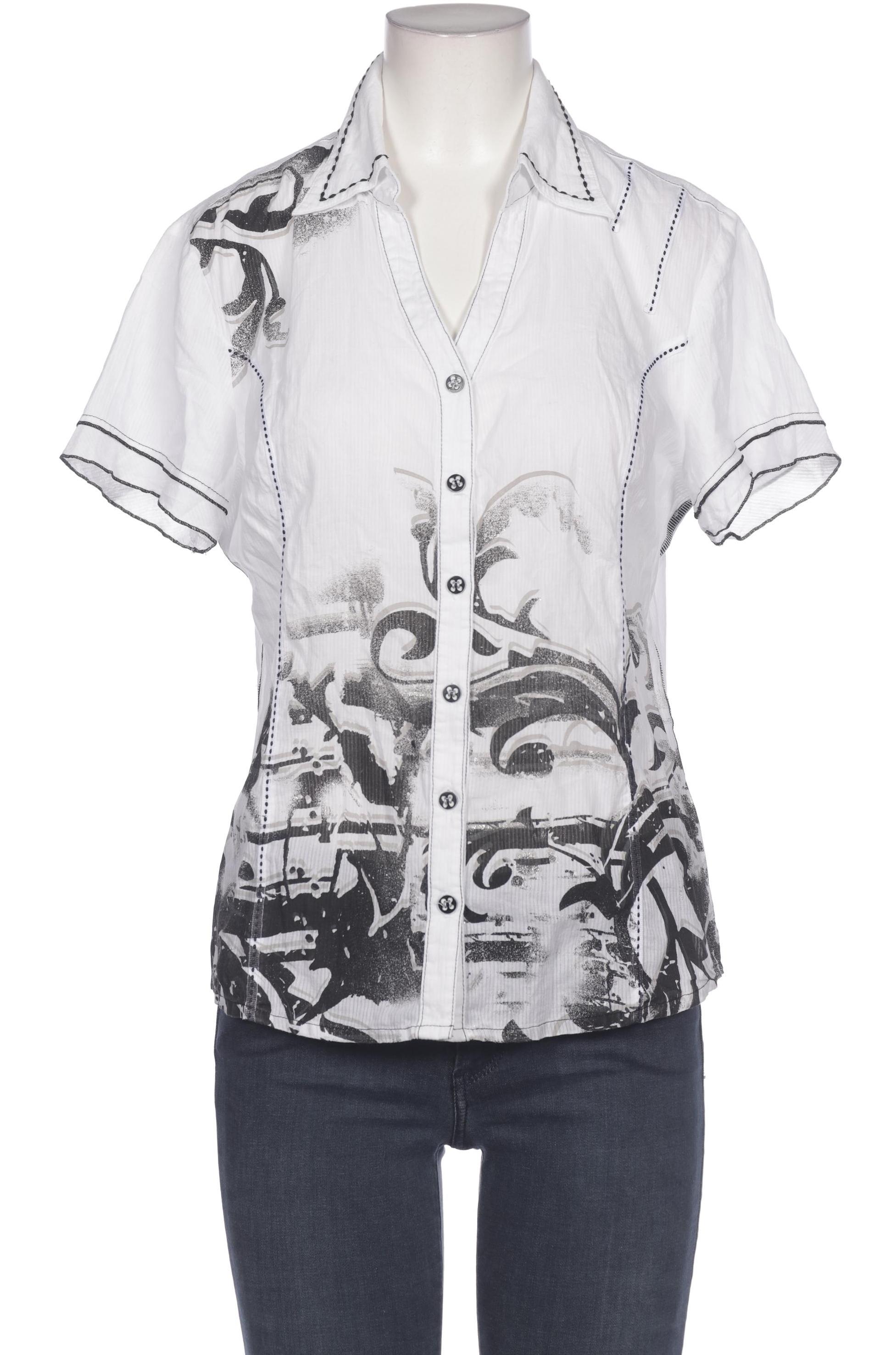 

BiBA Damen Bluse, weiß, Gr. 38