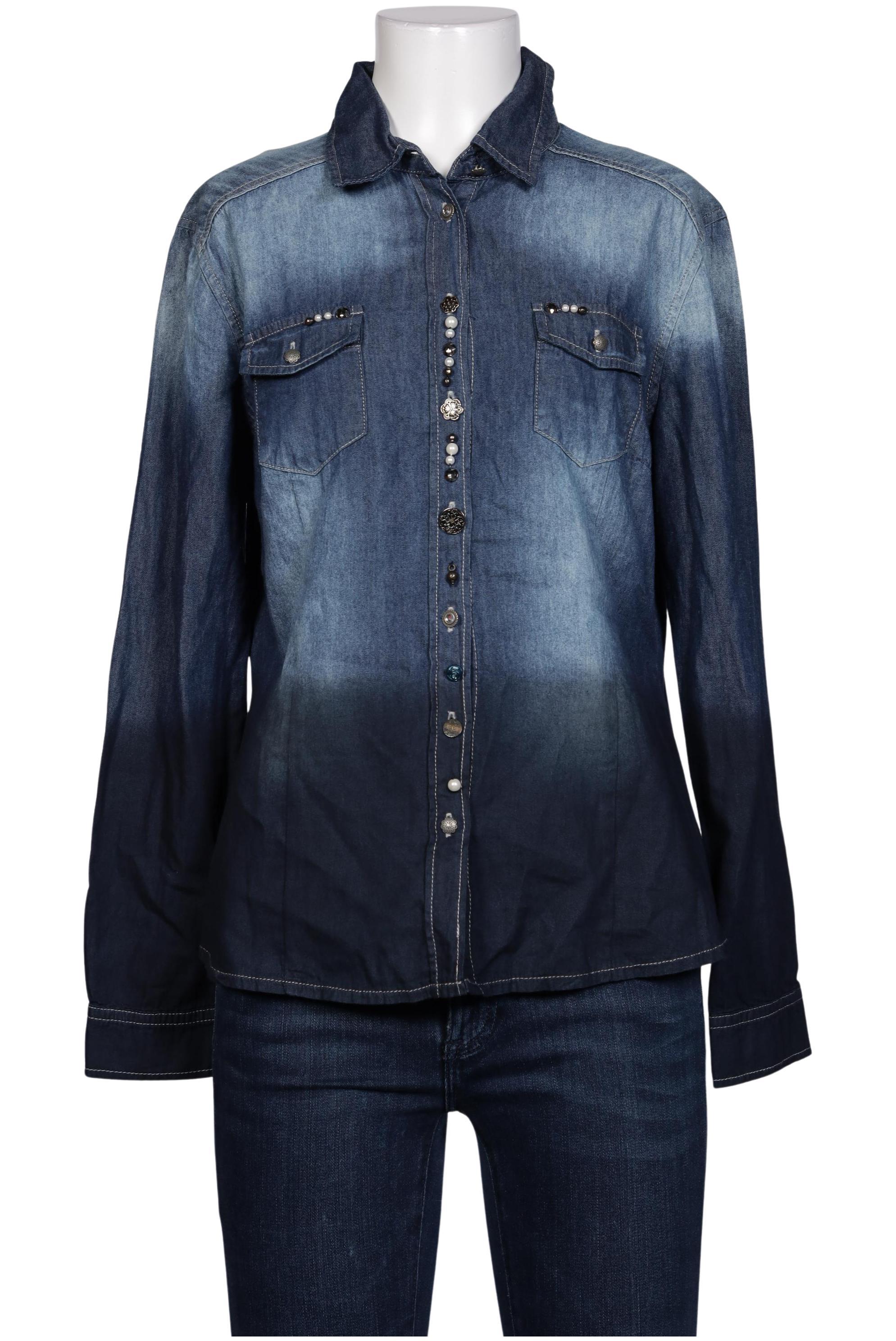 

BiBA Damen Bluse, blau, Gr. 40