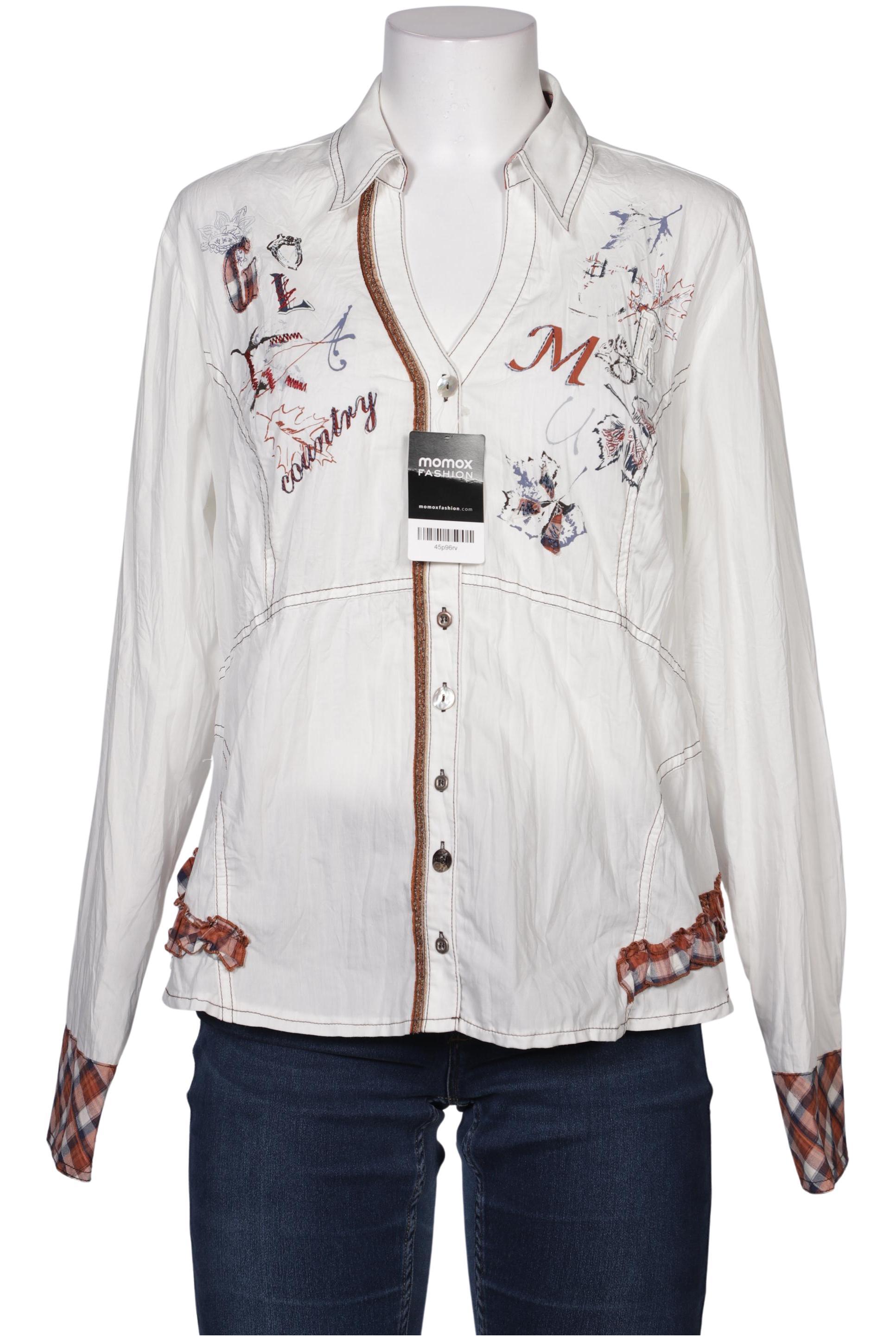 

BiBA Damen Bluse, weiß, Gr. 42