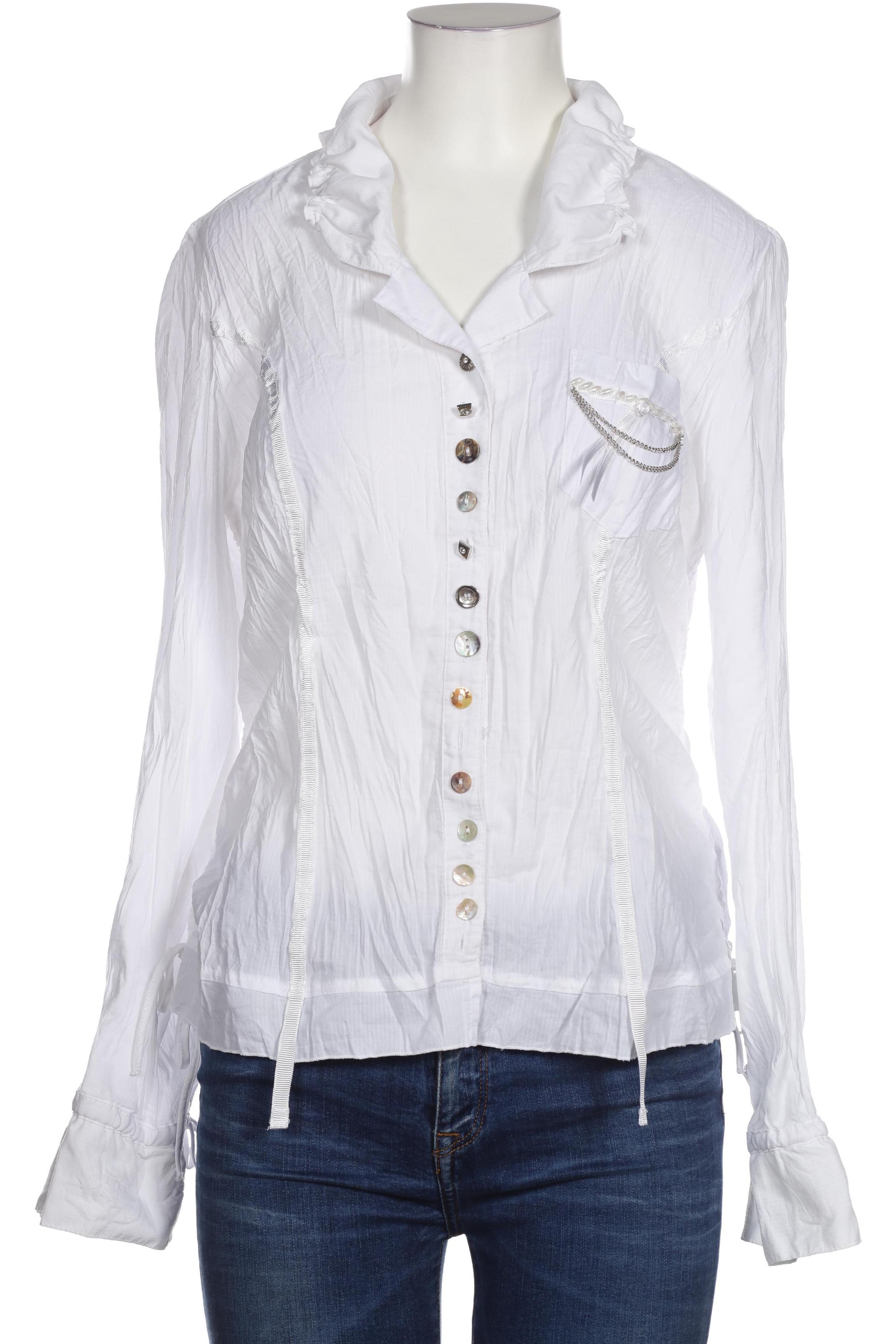 

BiBA Damen Bluse, weiß, Gr. 38