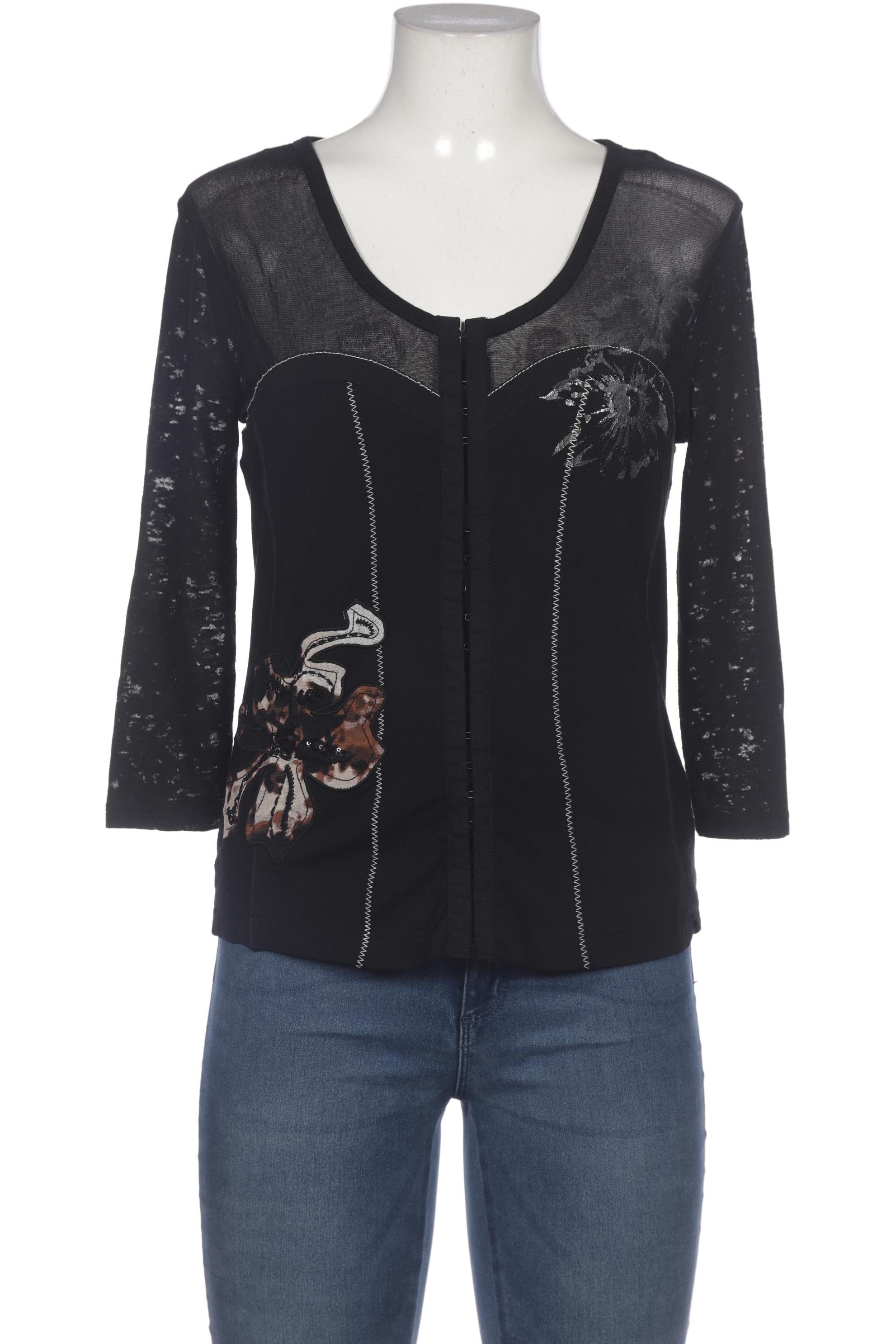 

BiBA Damen Bluse, schwarz, Gr. 38