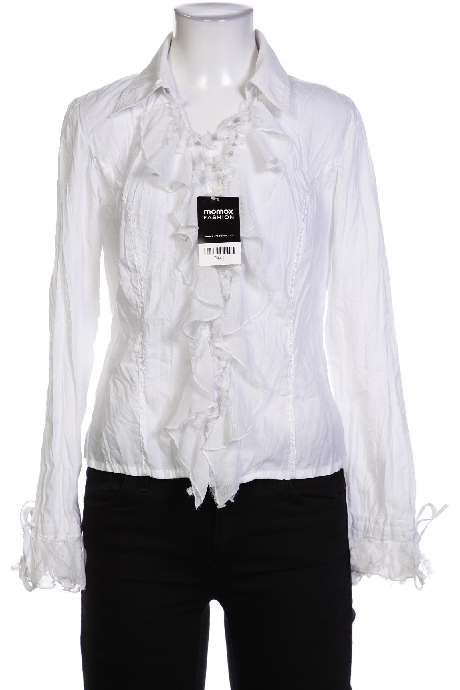 

BiBA Damen Bluse, weiß, Gr. 36