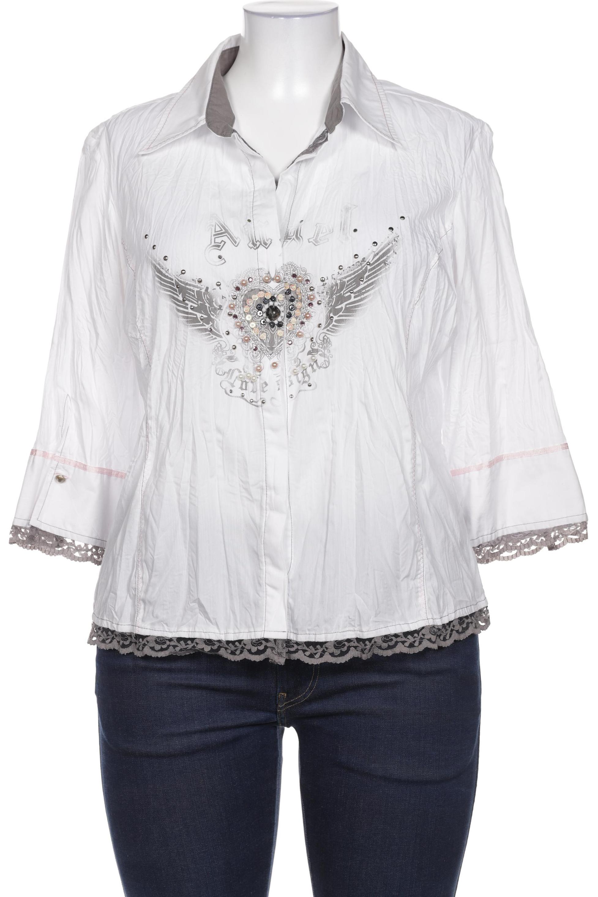 

BiBA Damen Bluse, weiß, Gr. 44