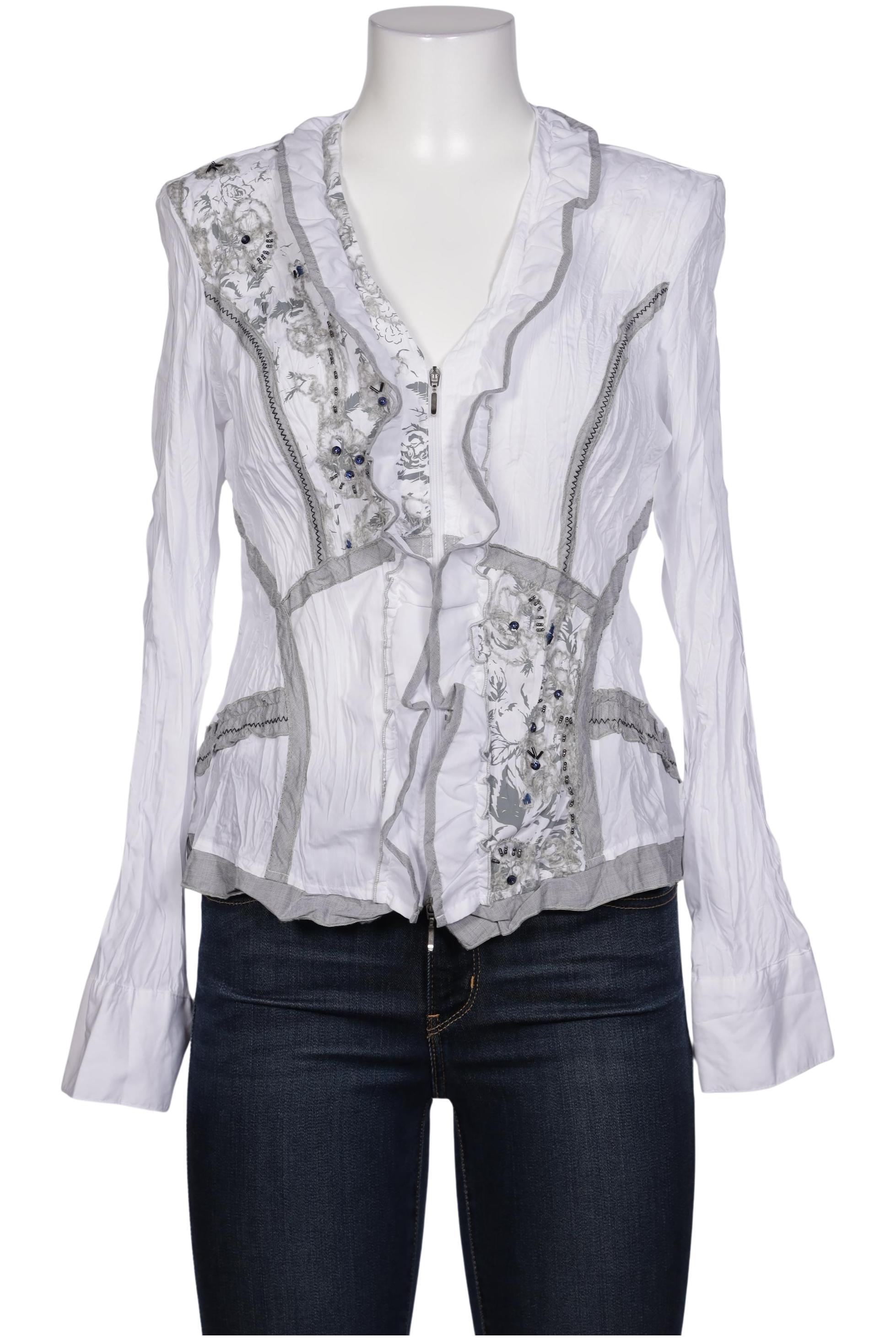 

BiBA Damen Bluse, weiß, Gr. 38