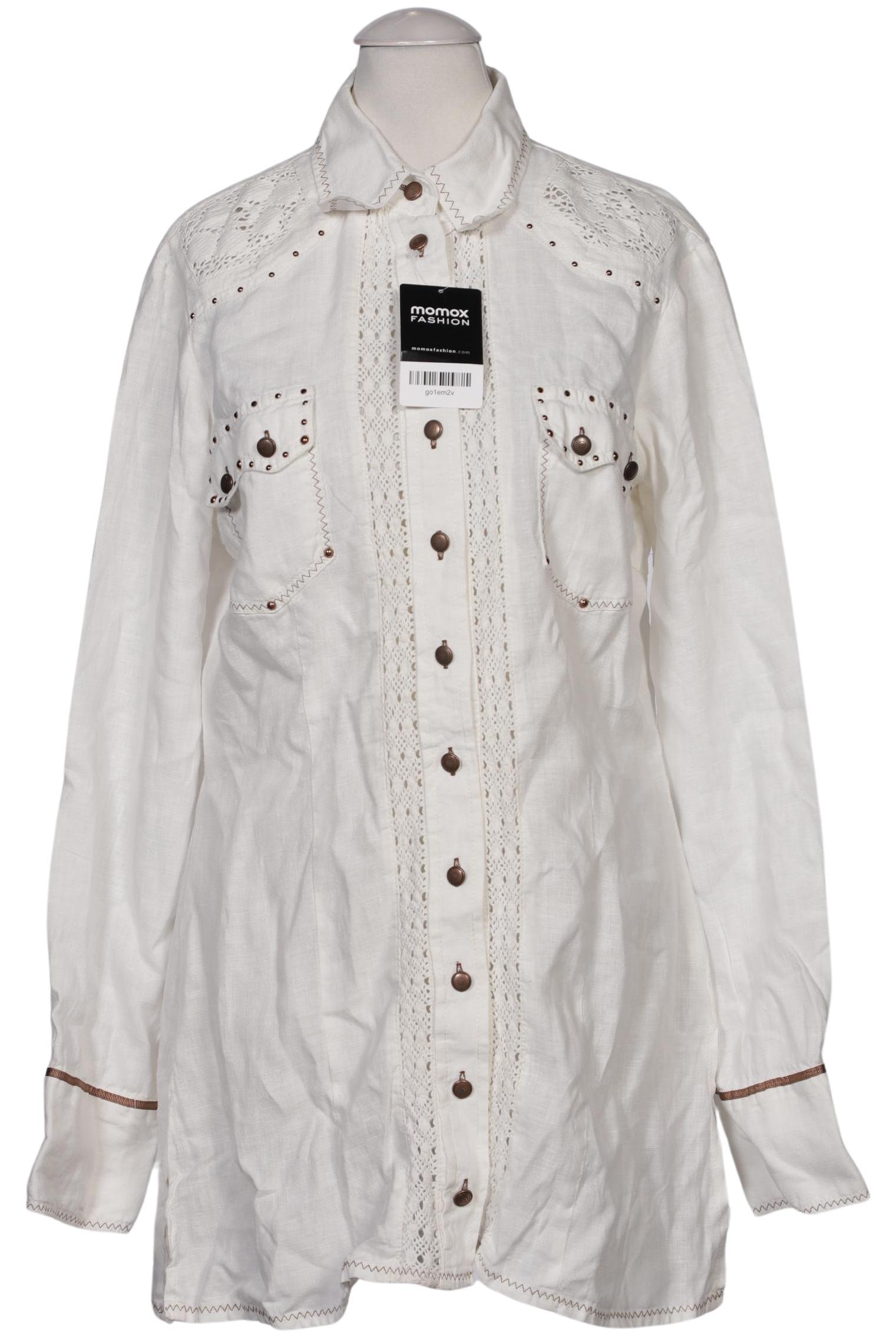 

BiBA Damen Bluse, weiß, Gr. 36