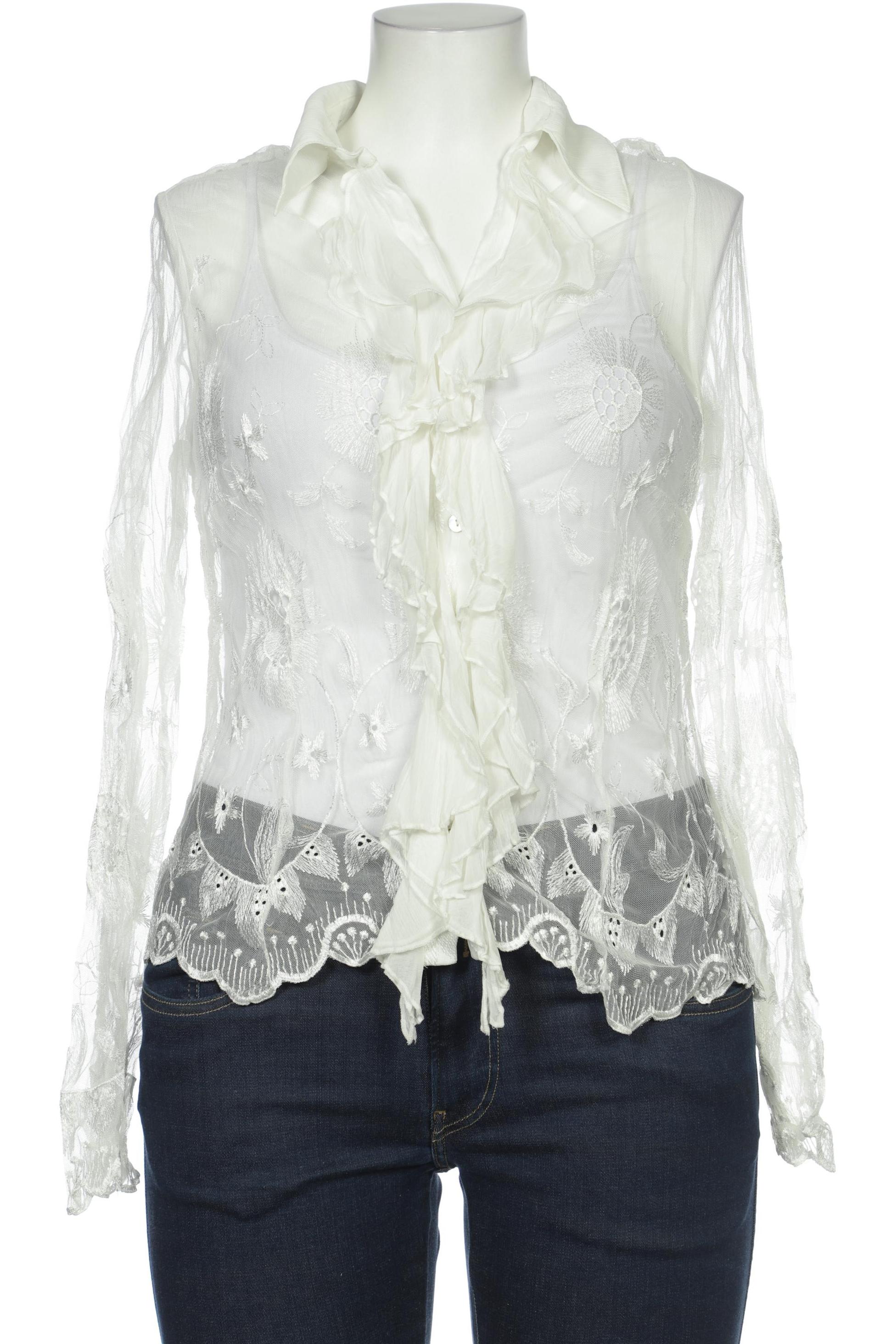 

BiBA Damen Bluse, weiß, Gr. 42