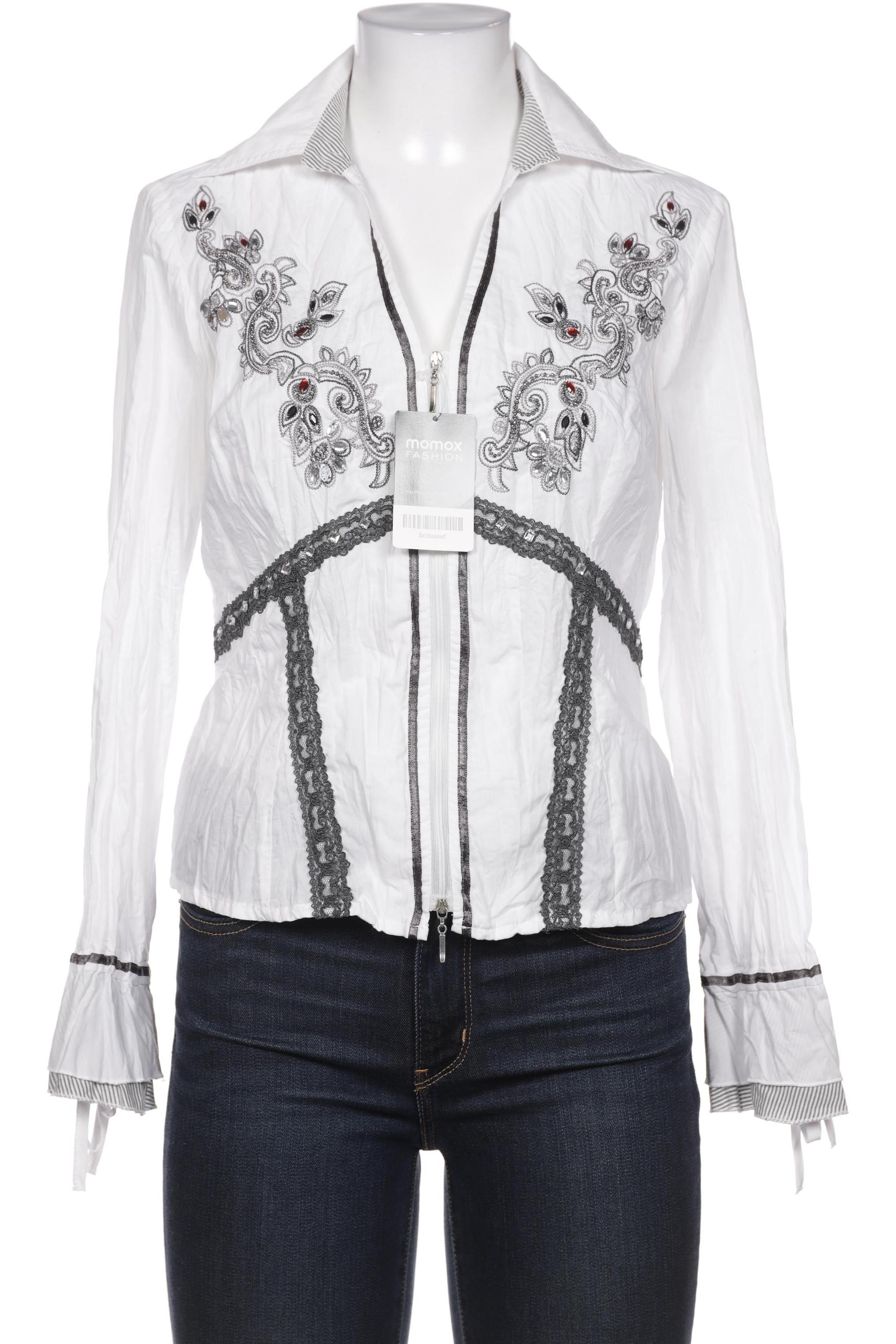 

BiBA Damen Bluse, weiß, Gr. 36