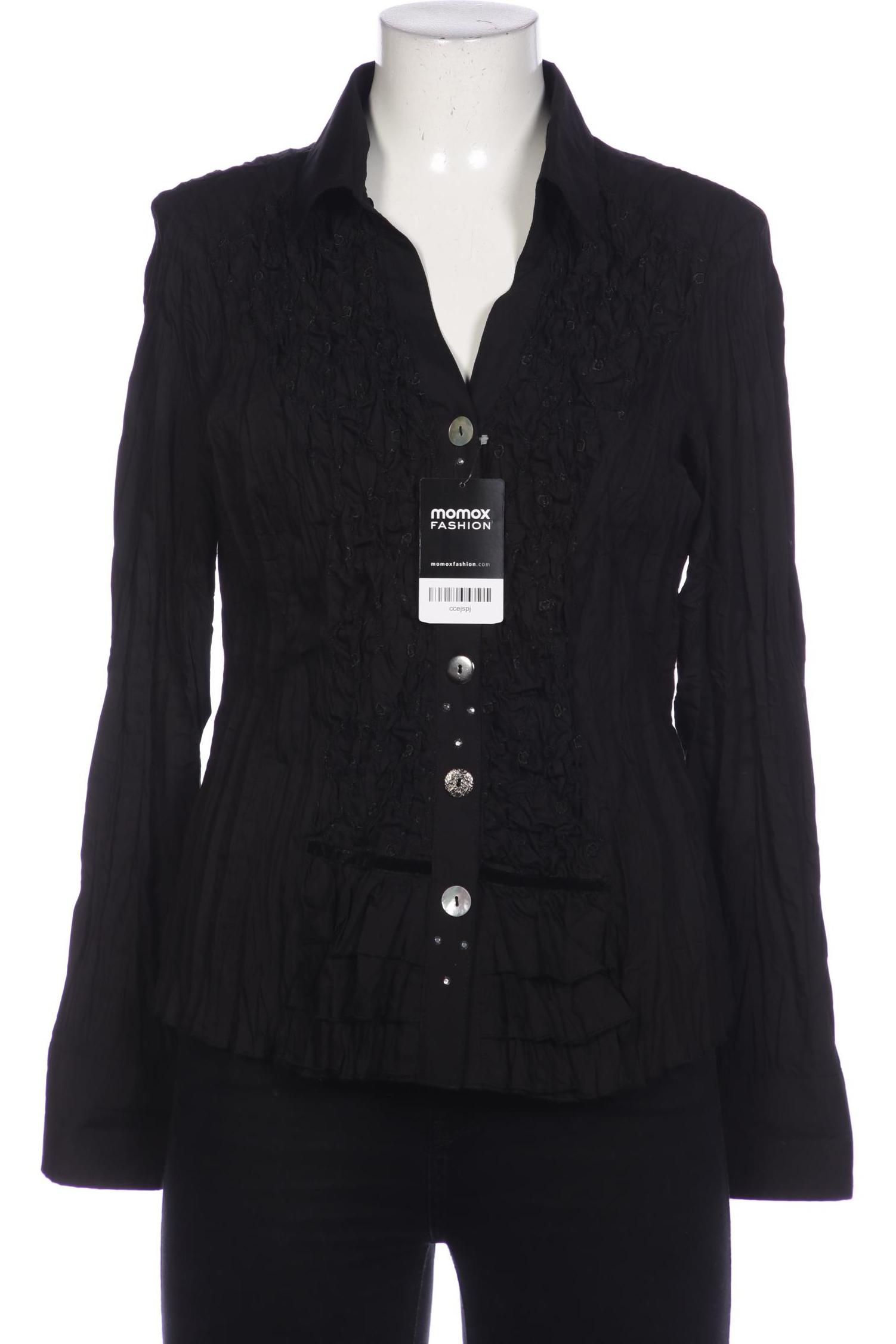

BiBA Damen Bluse, schwarz, Gr. 40