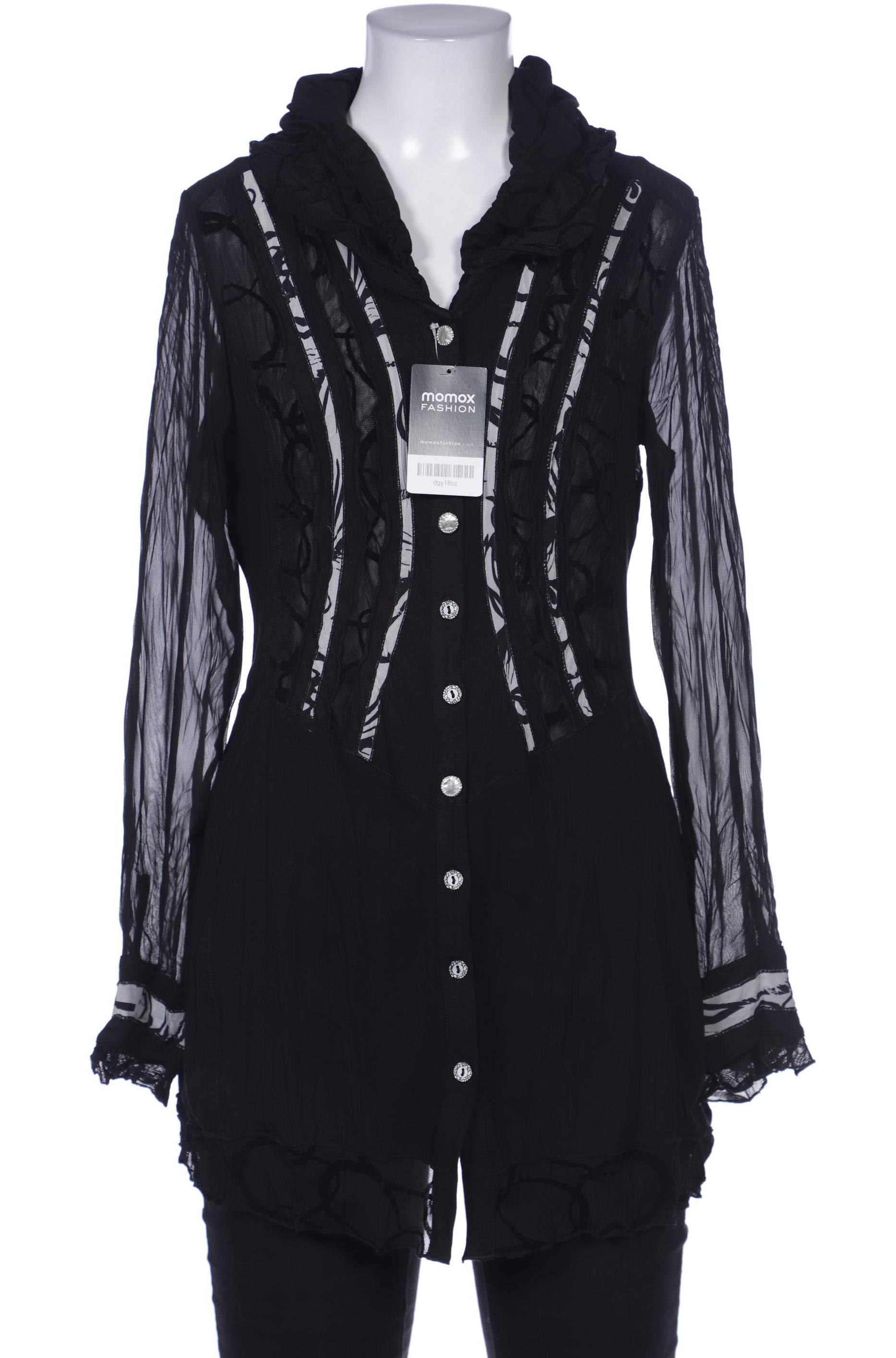 

BiBA Damen Bluse, schwarz, Gr. 36