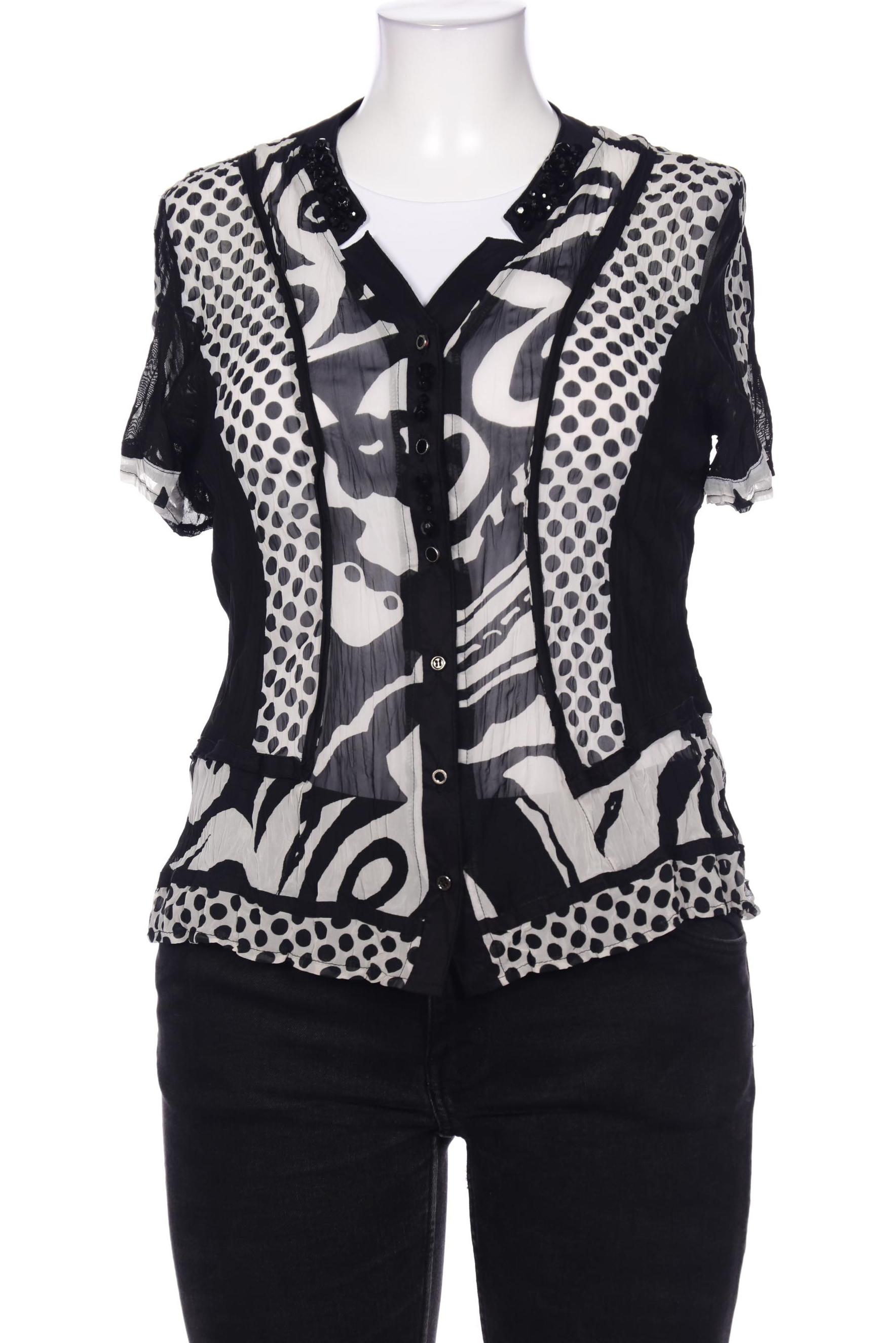 

BiBA Damen Bluse, schwarz, Gr. 44