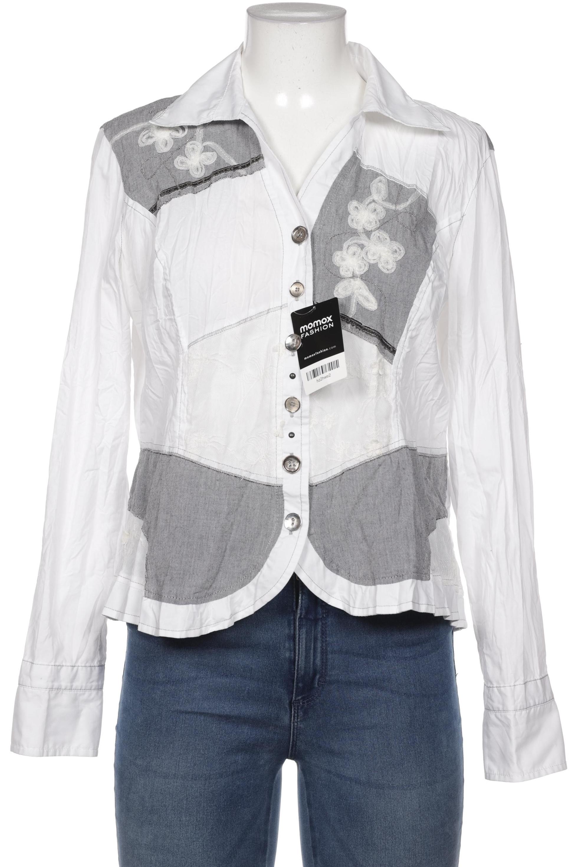 

BiBA Damen Bluse, weiß, Gr. 40