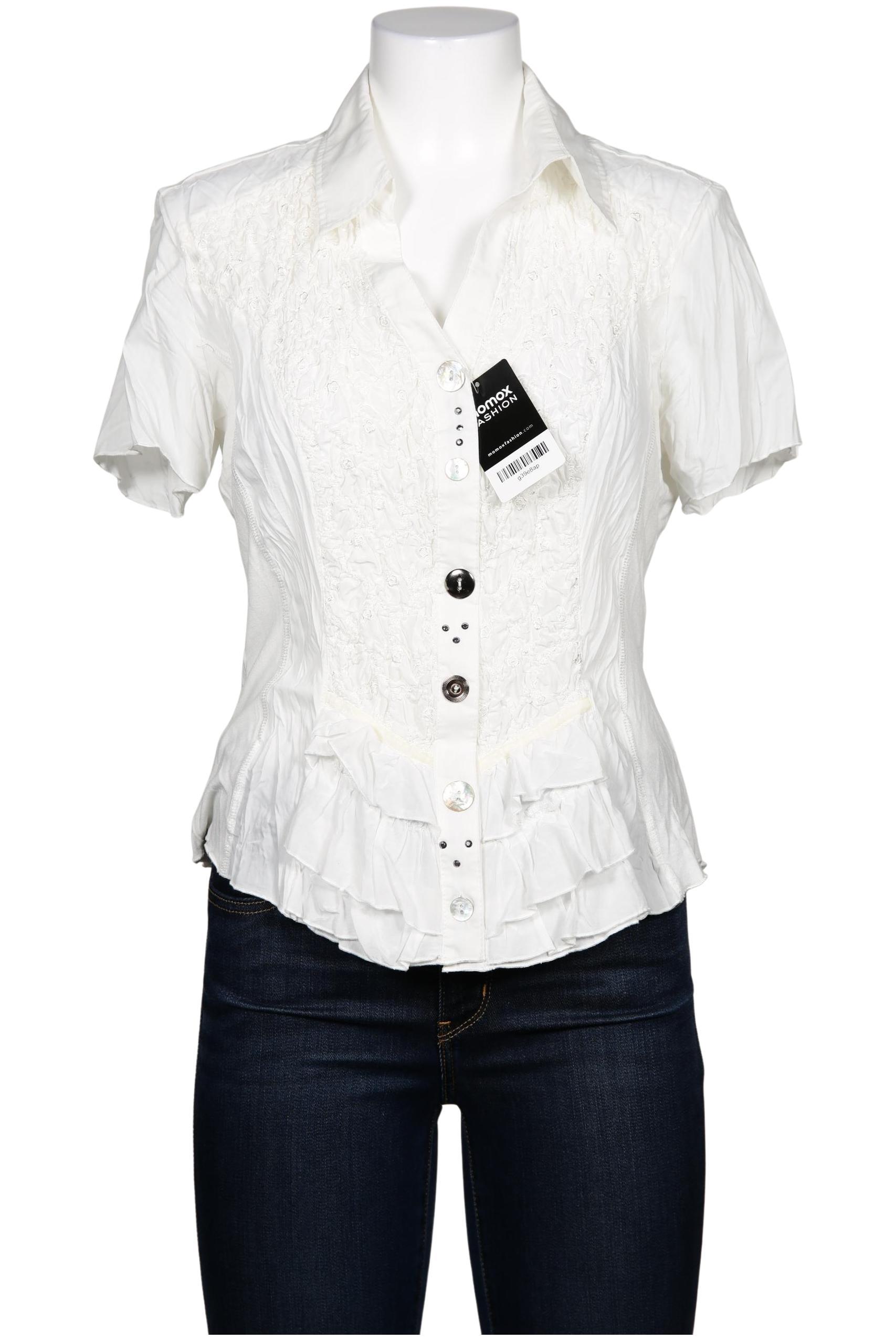 

BiBA Damen Bluse, weiß, Gr. 40