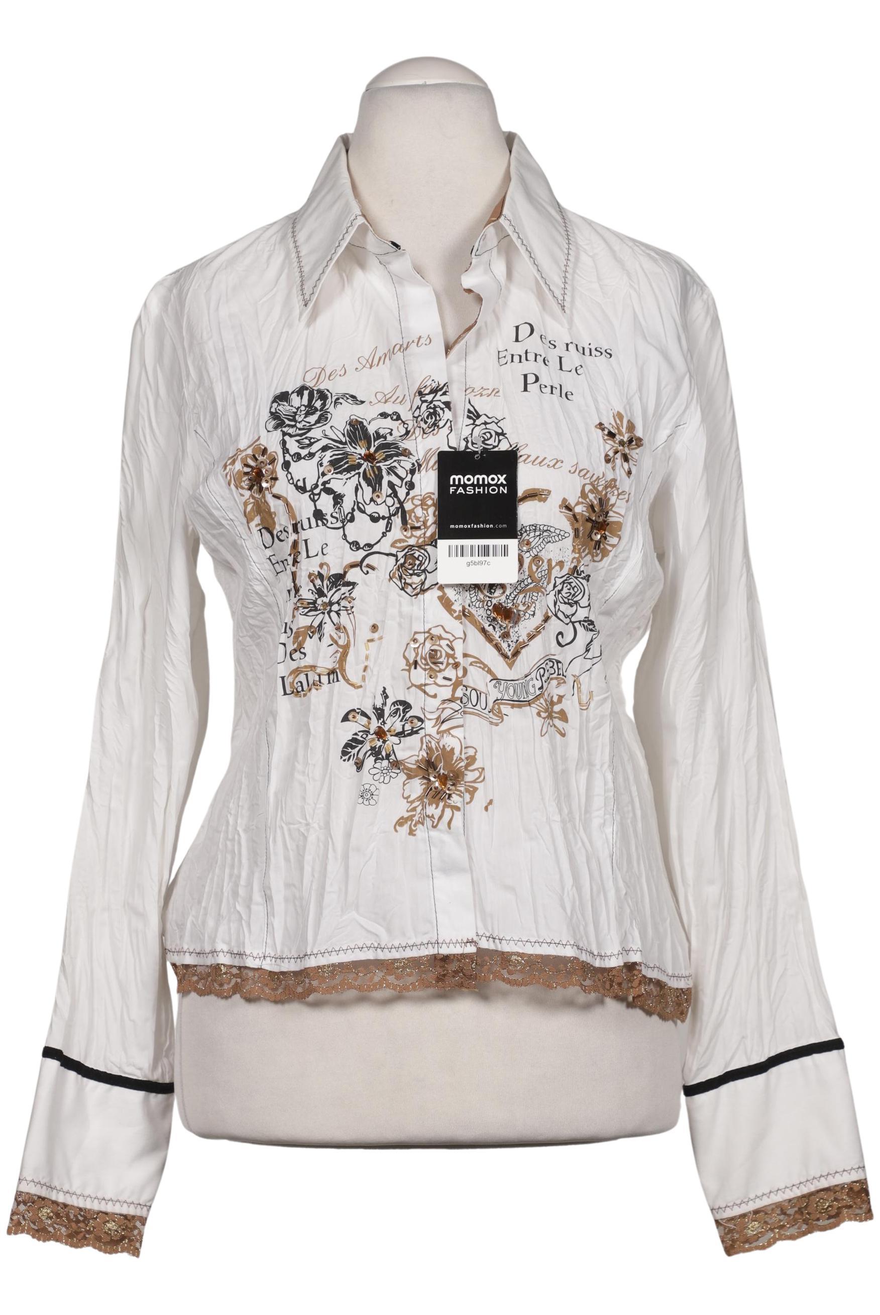 

BiBA Damen Bluse, weiß, Gr. 40