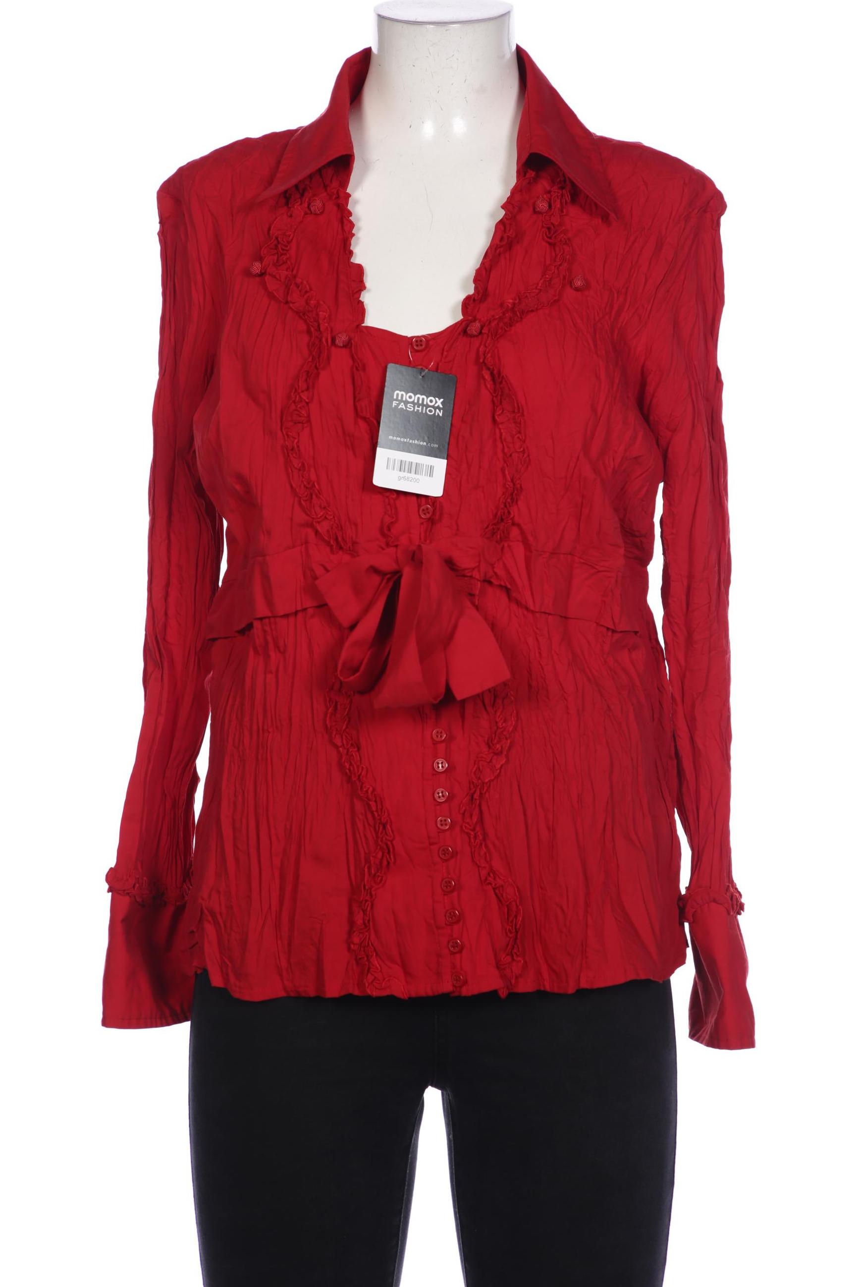 

BiBA Damen Bluse, rot, Gr. 46