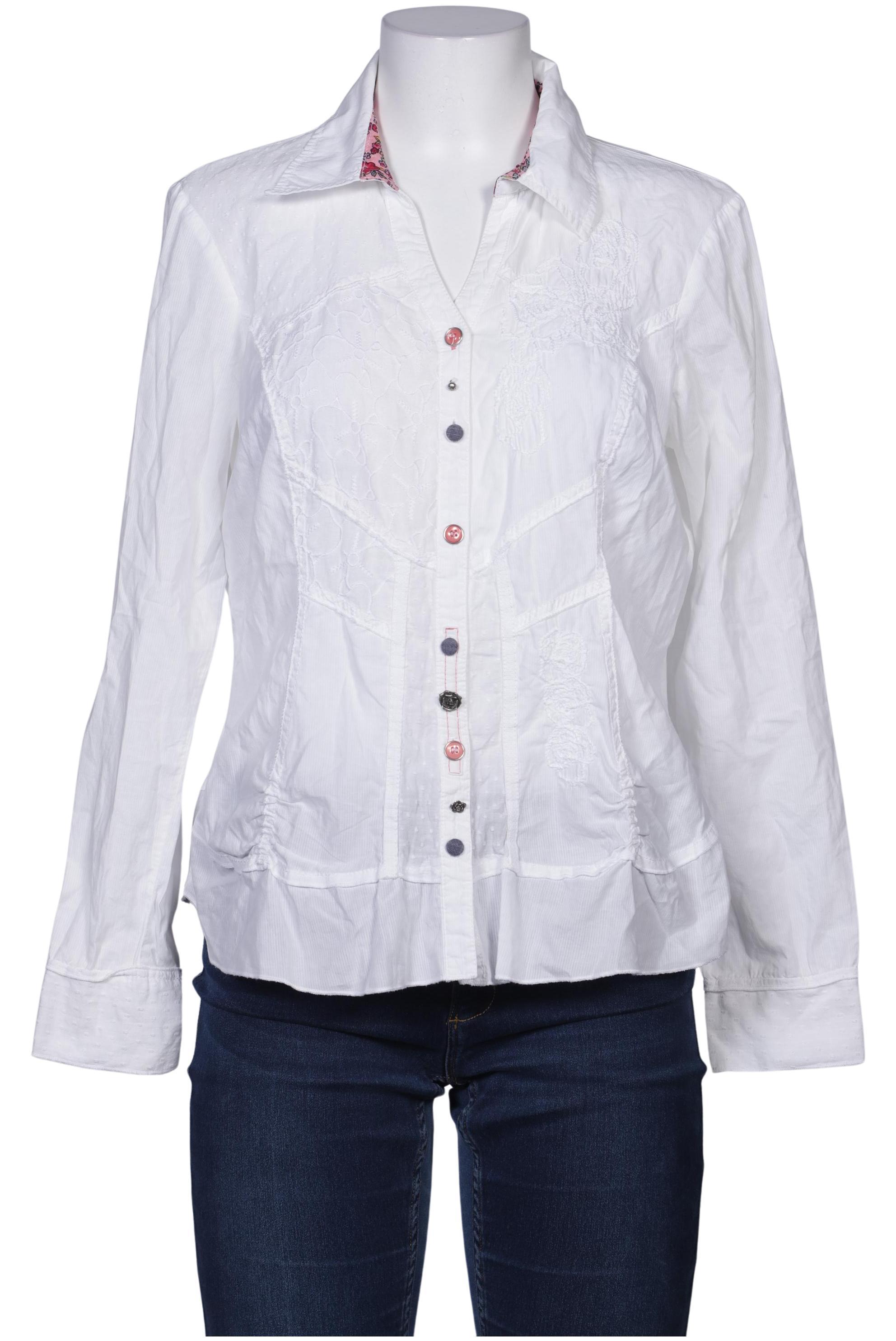 

BiBA Damen Bluse, weiß, Gr. 40