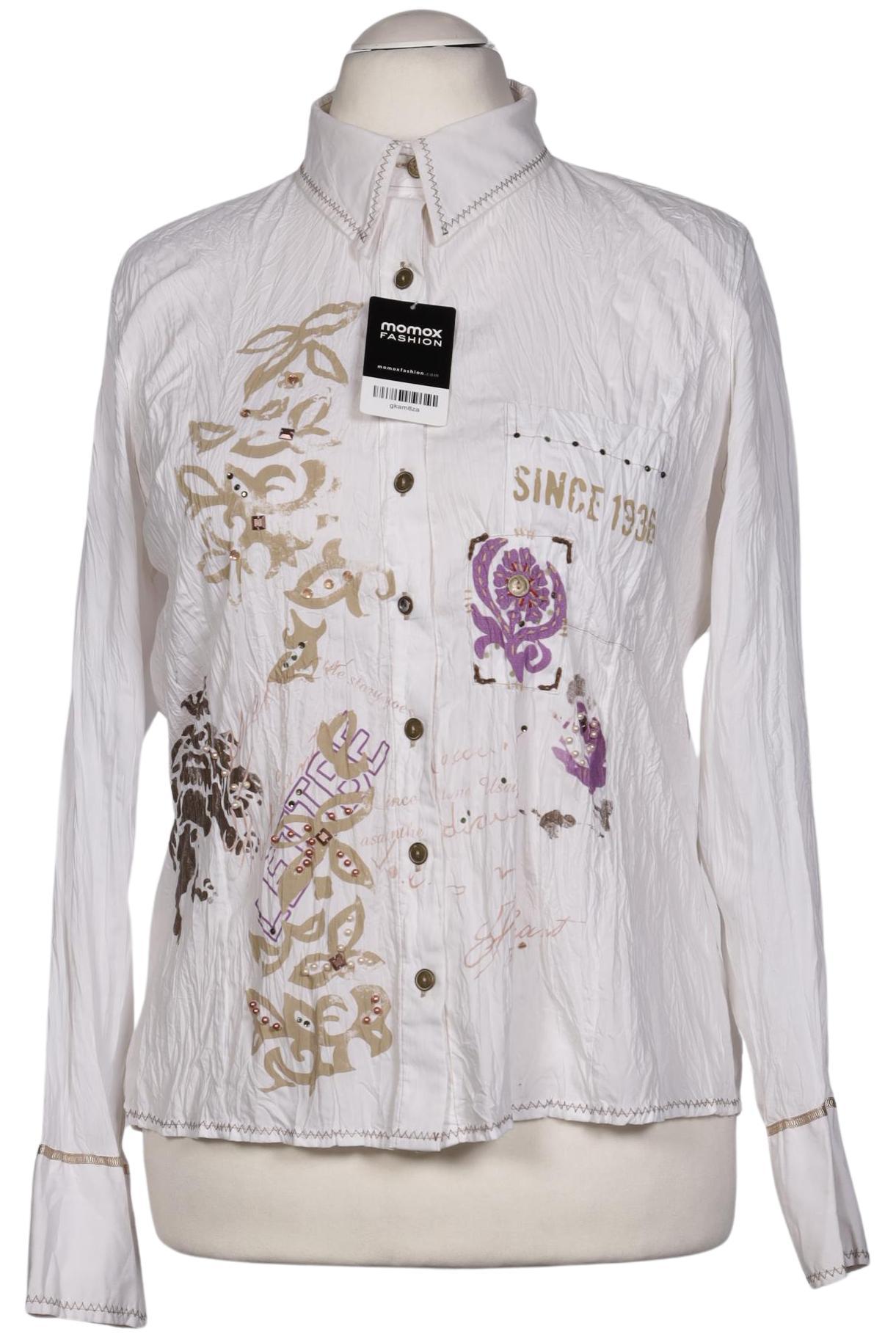 

BiBA Damen Bluse, weiß, Gr. 44