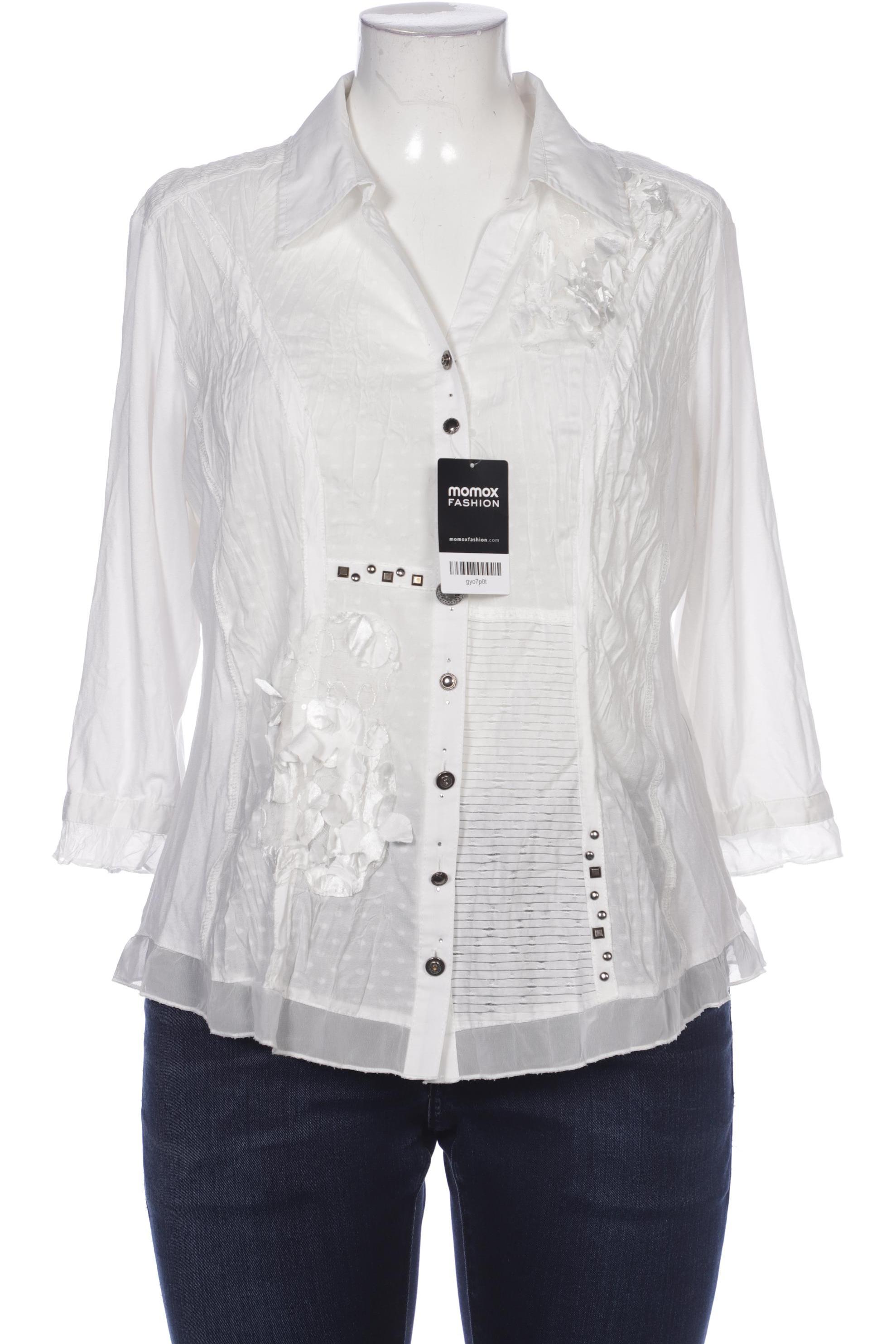 

BiBA Damen Bluse, weiß, Gr. 44