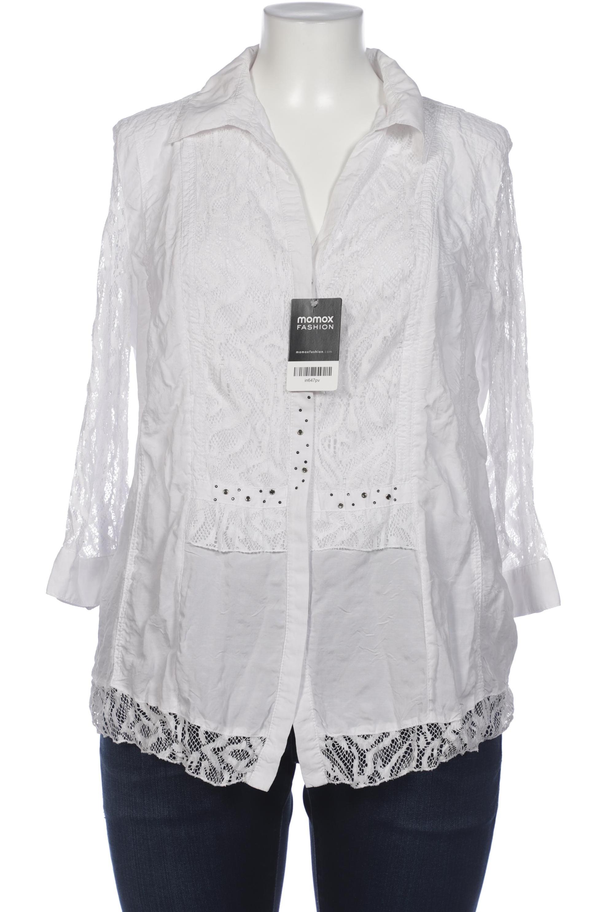 

BiBA Damen Bluse, weiß, Gr. 44