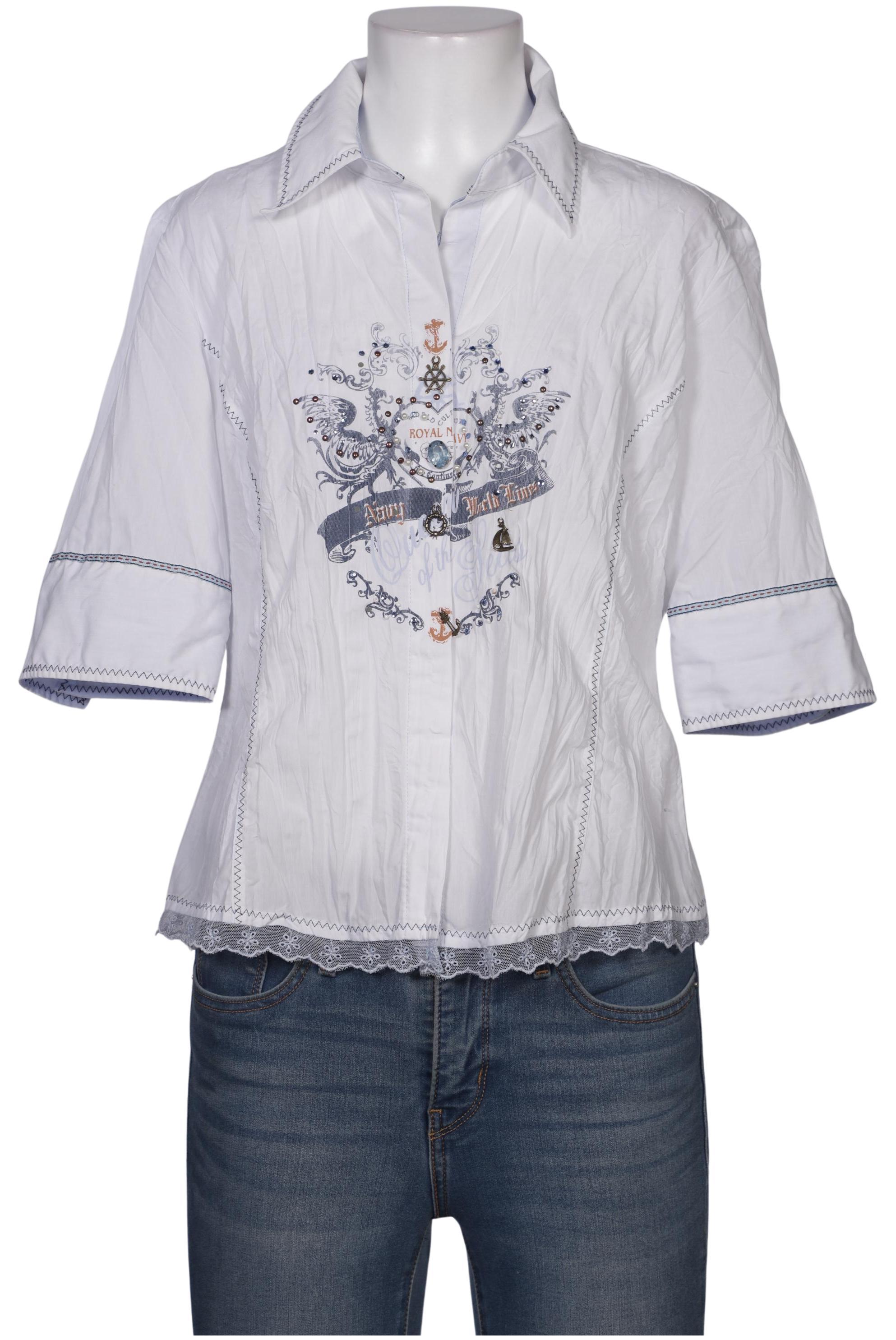 

BiBA Damen Bluse, weiß, Gr. 38