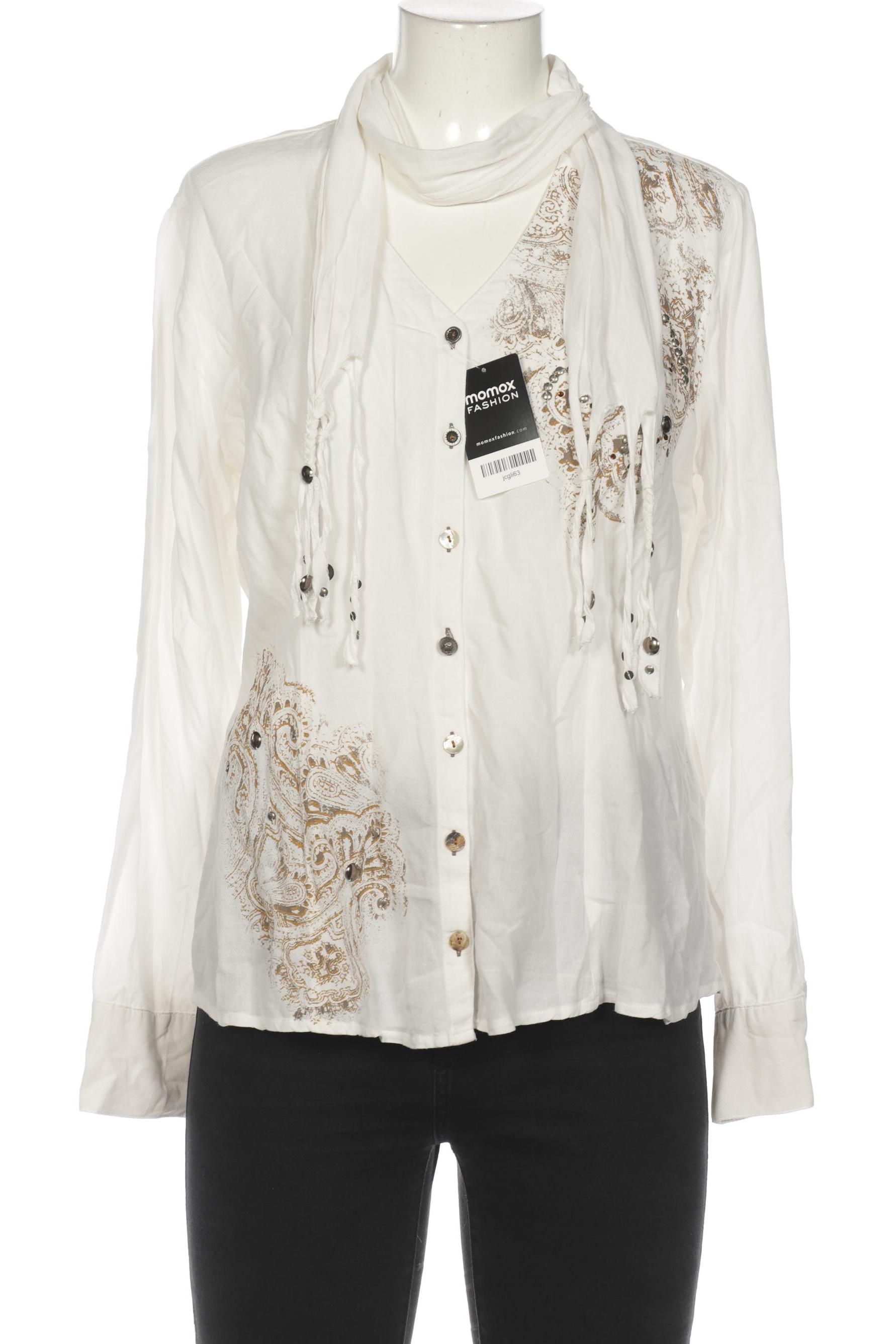 

BiBA Damen Bluse, weiß, Gr. 40