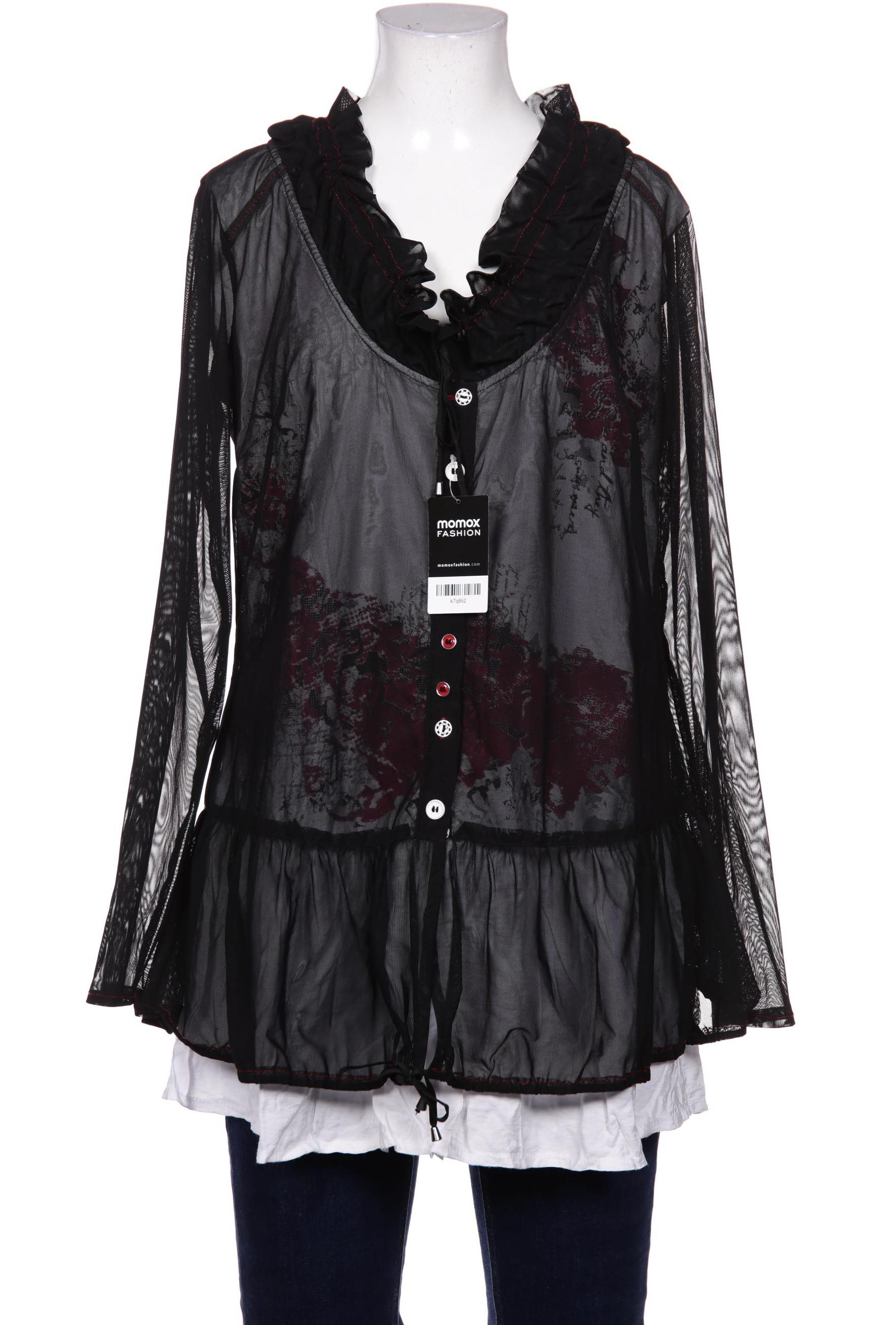 

BiBA Damen Bluse, schwarz, Gr. 38