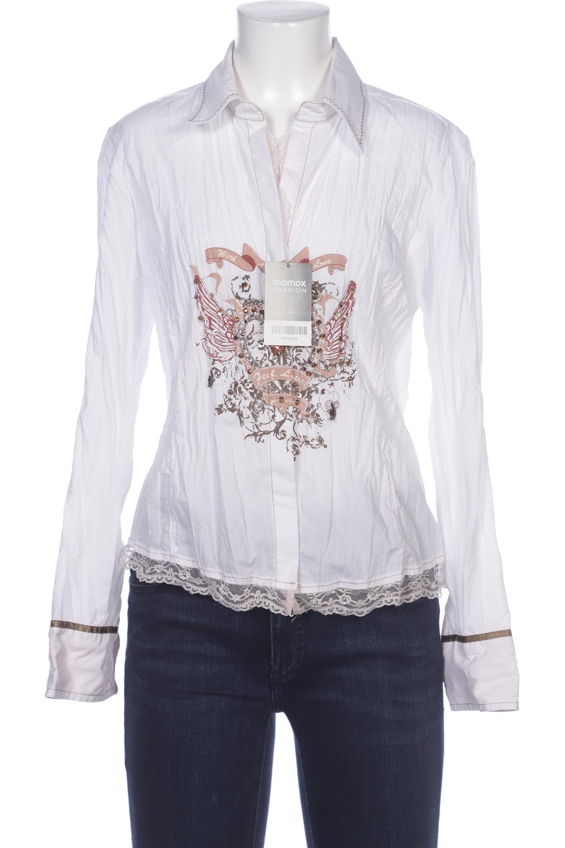 

BiBA Damen Bluse, weiß, Gr. 38
