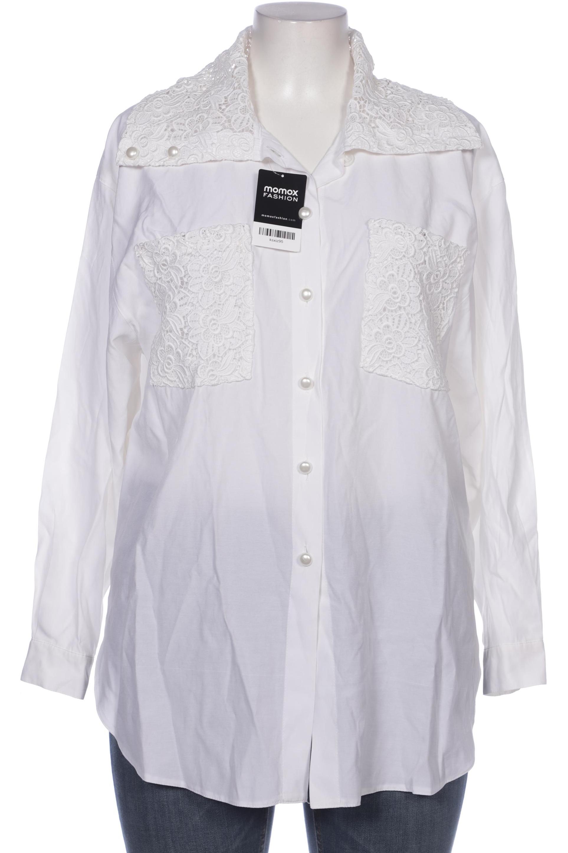 

BiBA Damen Bluse, weiß, Gr. 48