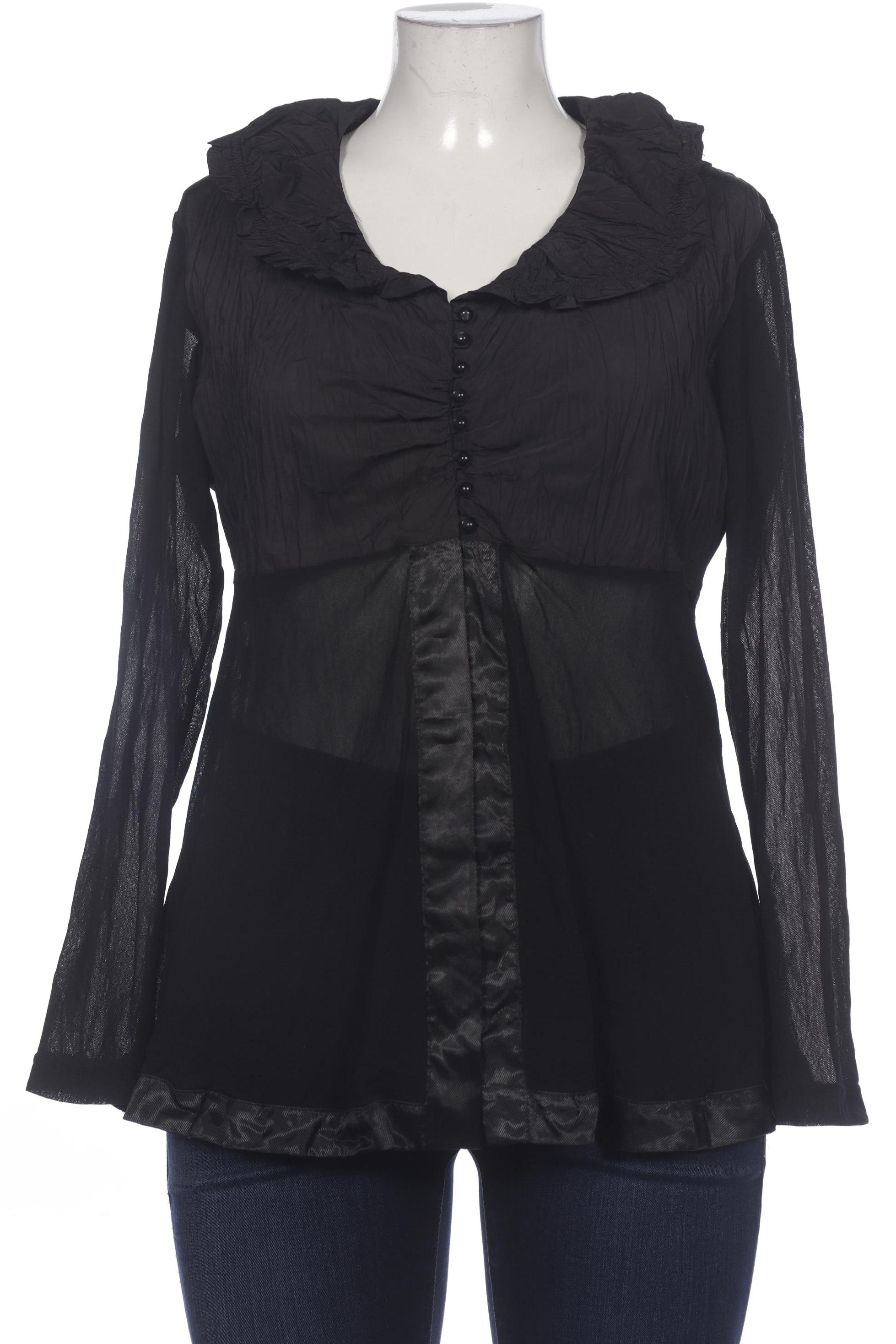 

BiBA Damen Bluse, schwarz, Gr. 44