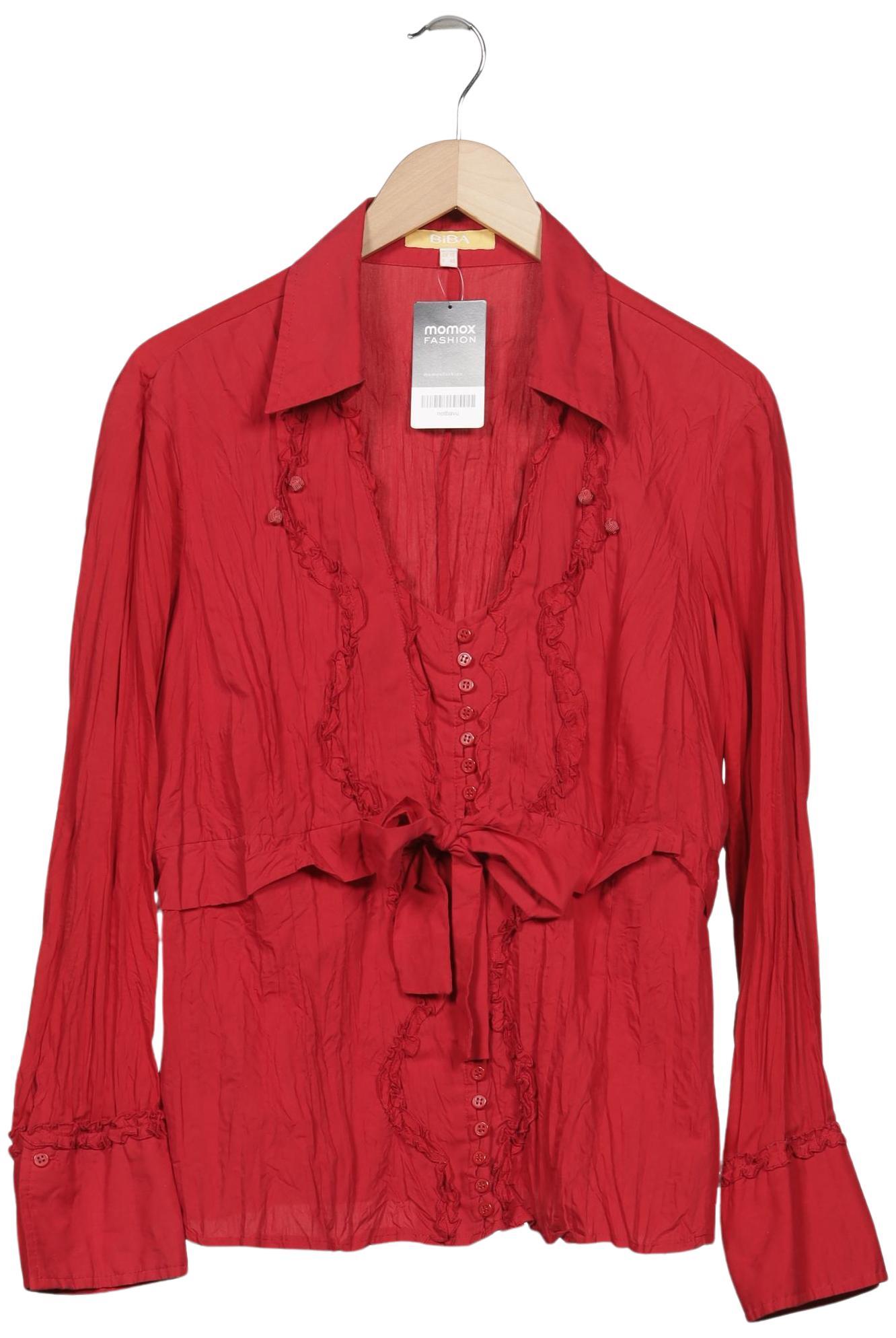 

BiBA Damen Bluse, rot, Gr. 44