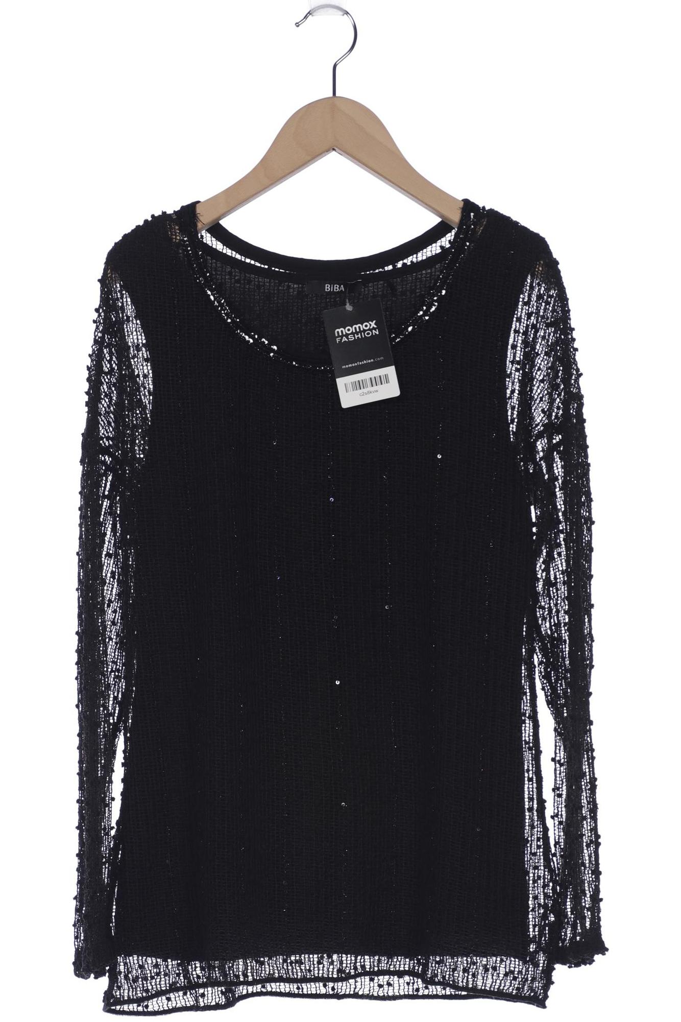 

BiBA Damen Bluse, schwarz, Gr. 36