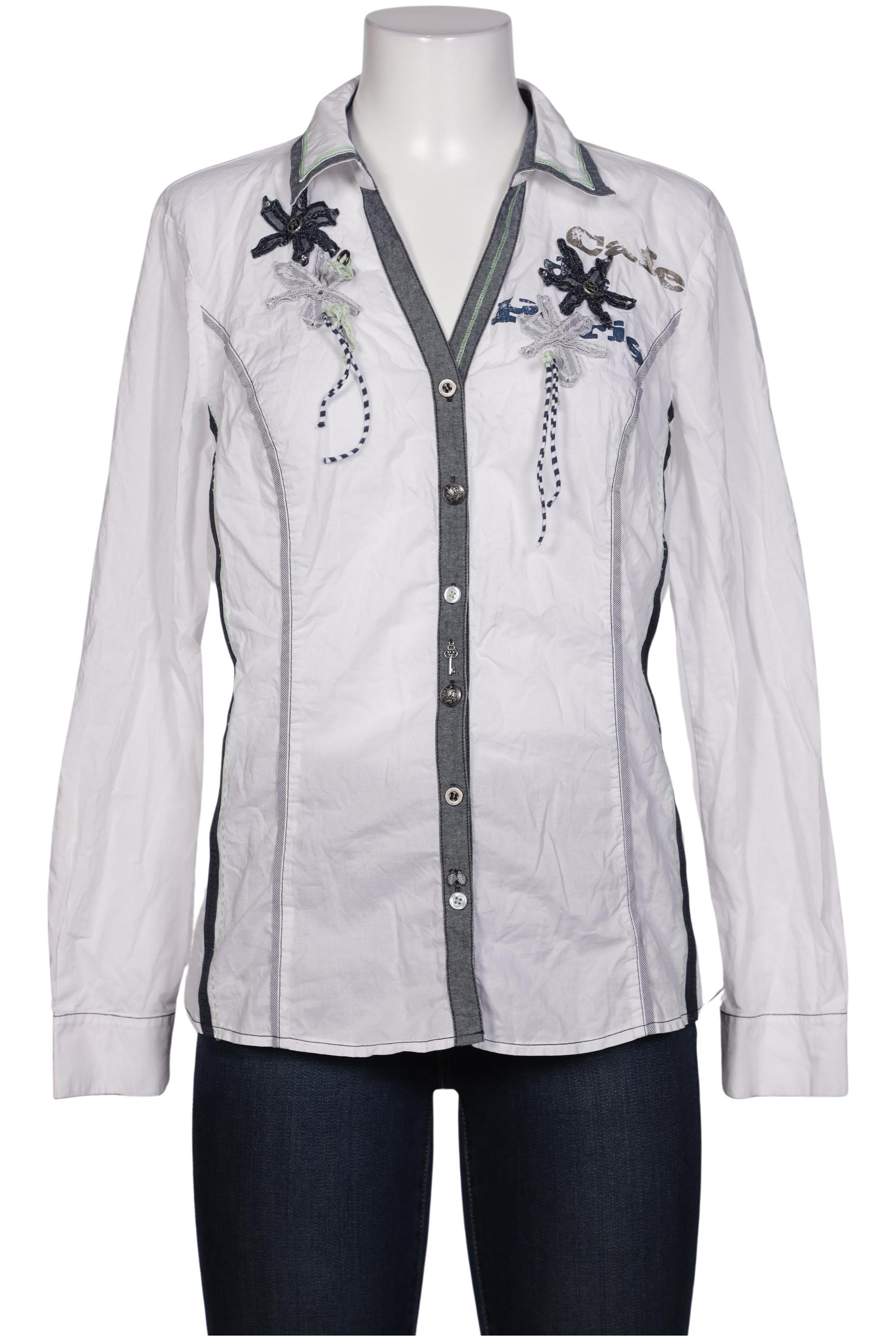 

BiBA Damen Bluse, weiß, Gr. 42