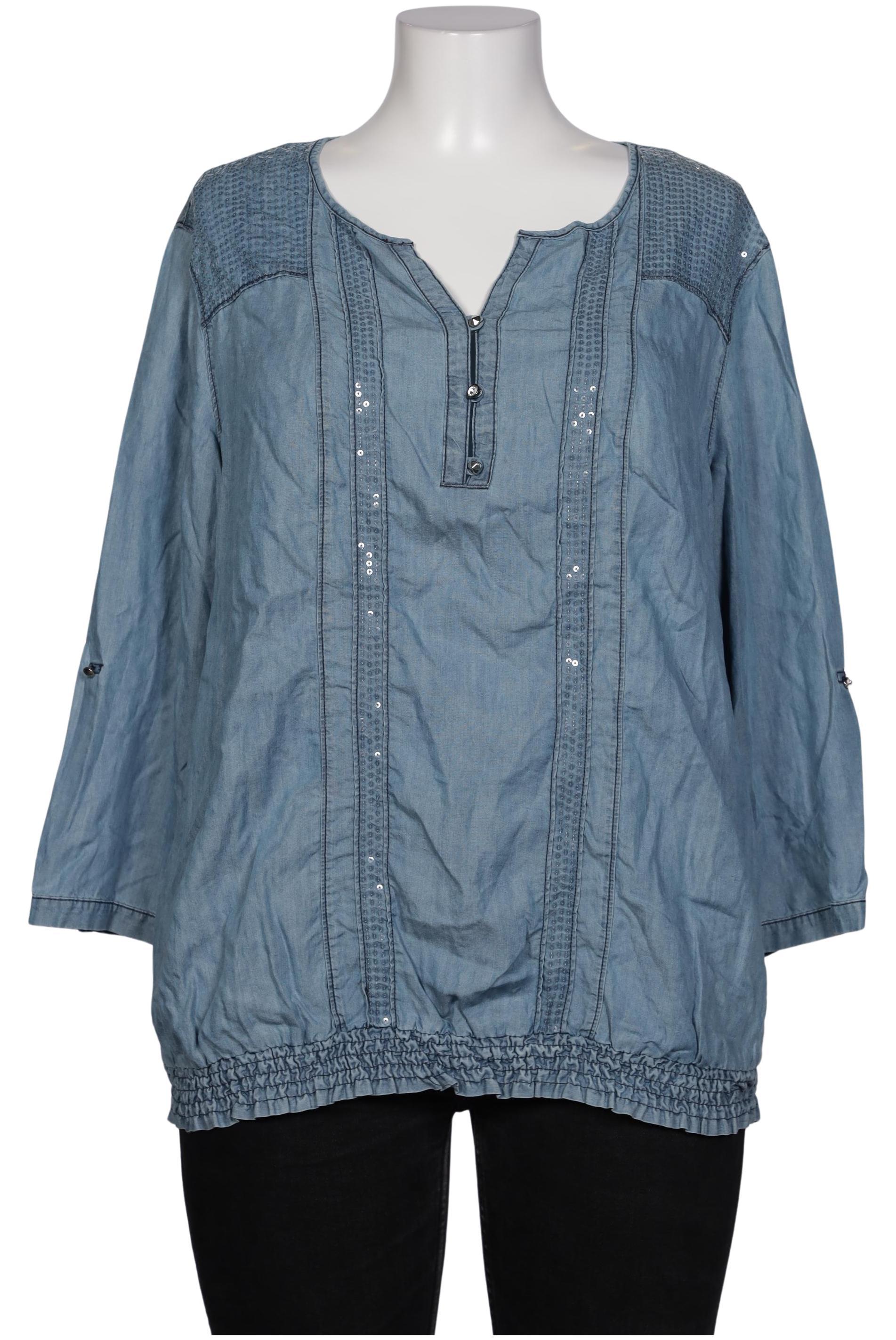 

BiBA Damen Bluse, blau, Gr. 46