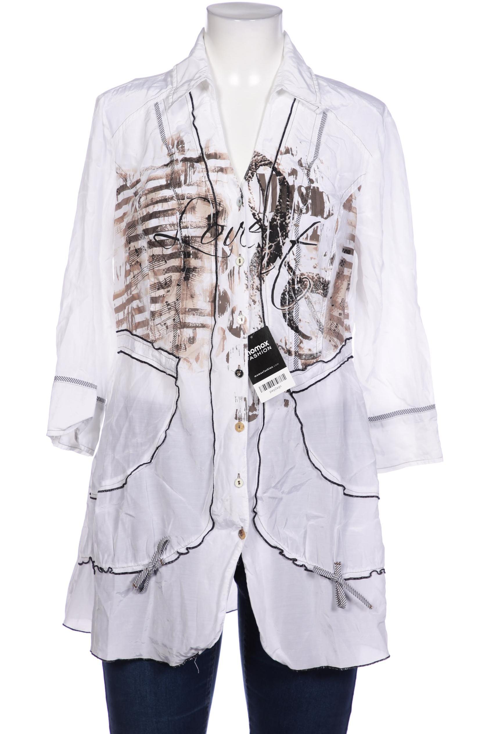 

BiBA Damen Bluse, weiß, Gr. 40