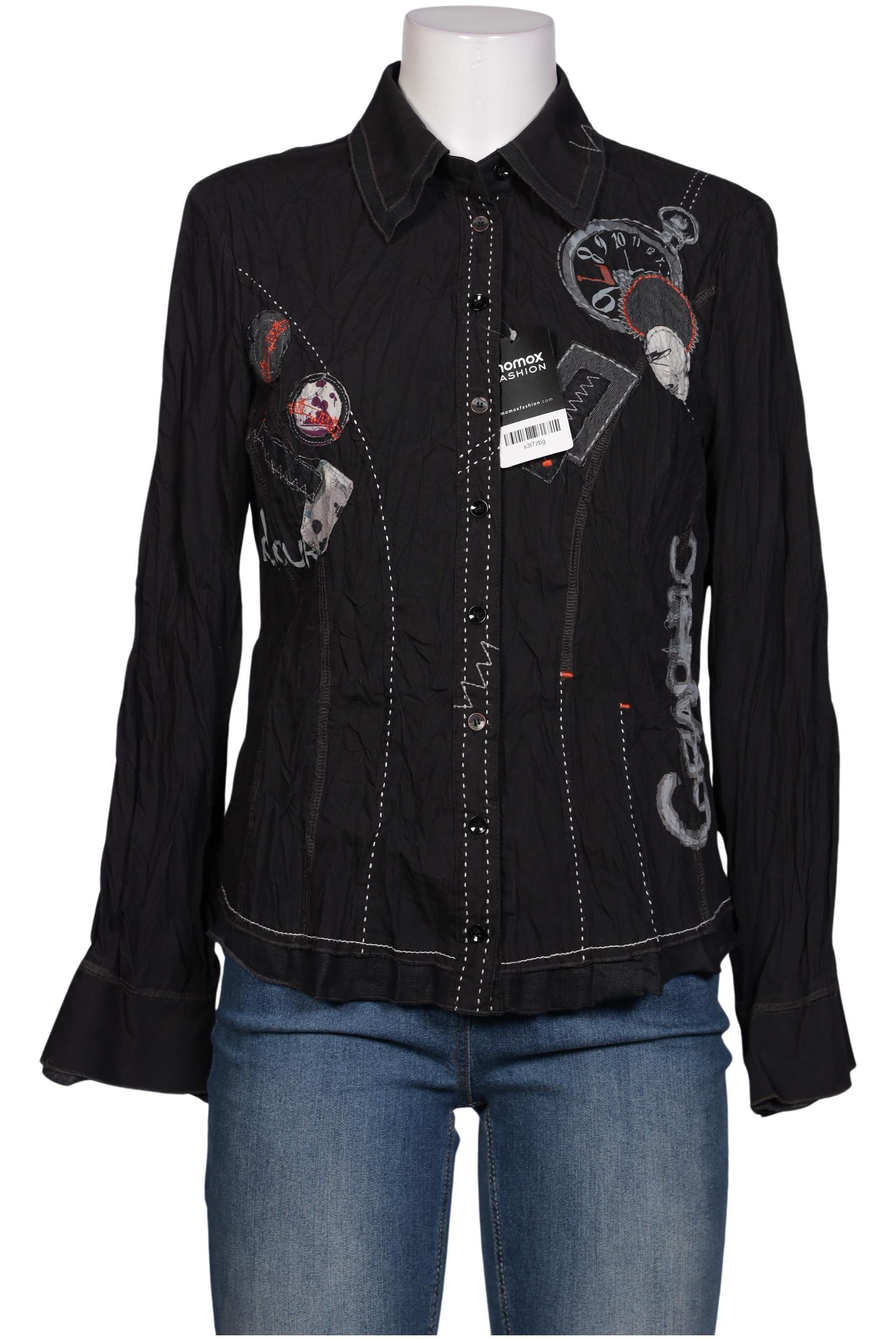 

BiBA Damen Bluse, schwarz, Gr. 40