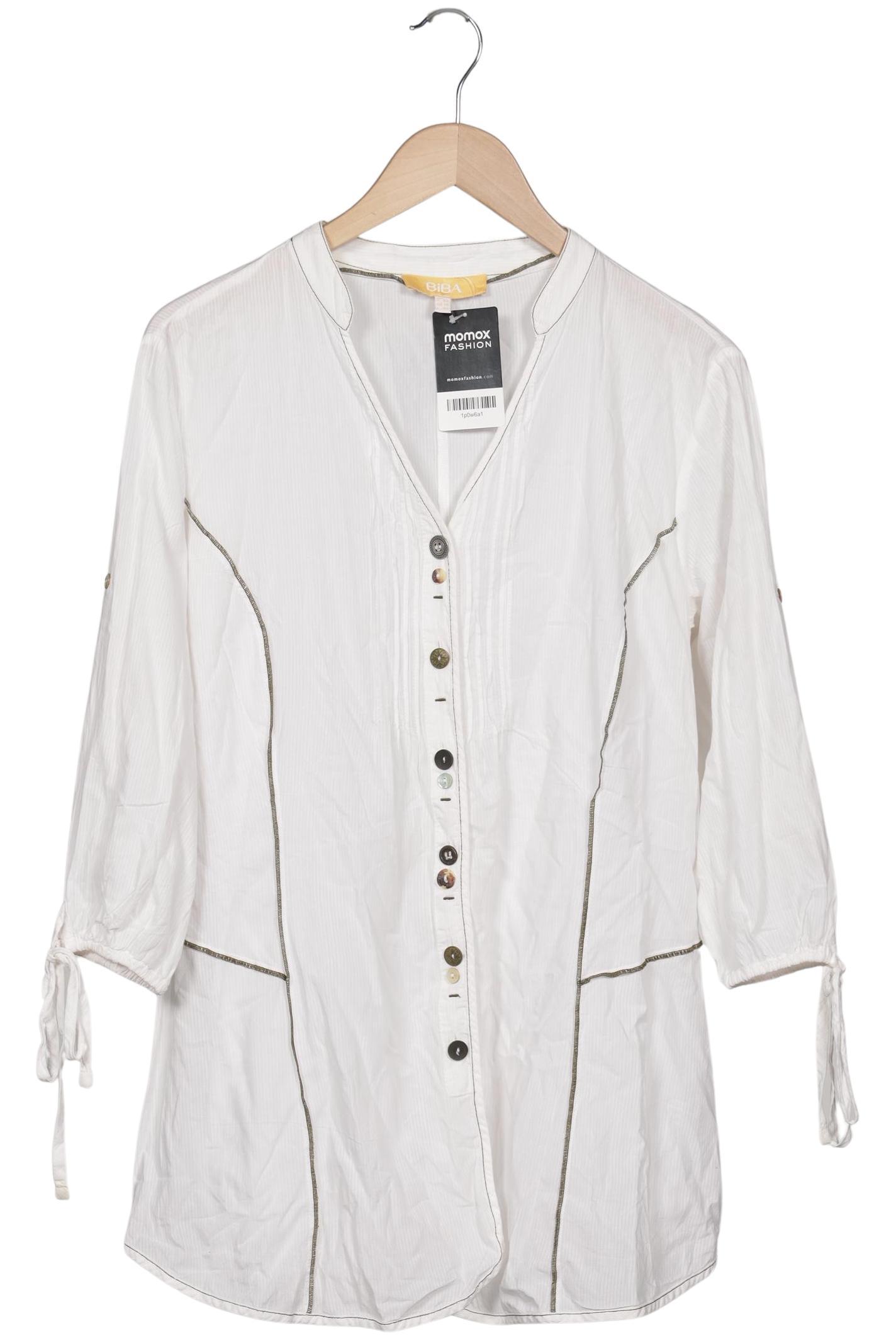 

BiBA Damen Bluse, weiß, Gr. 44