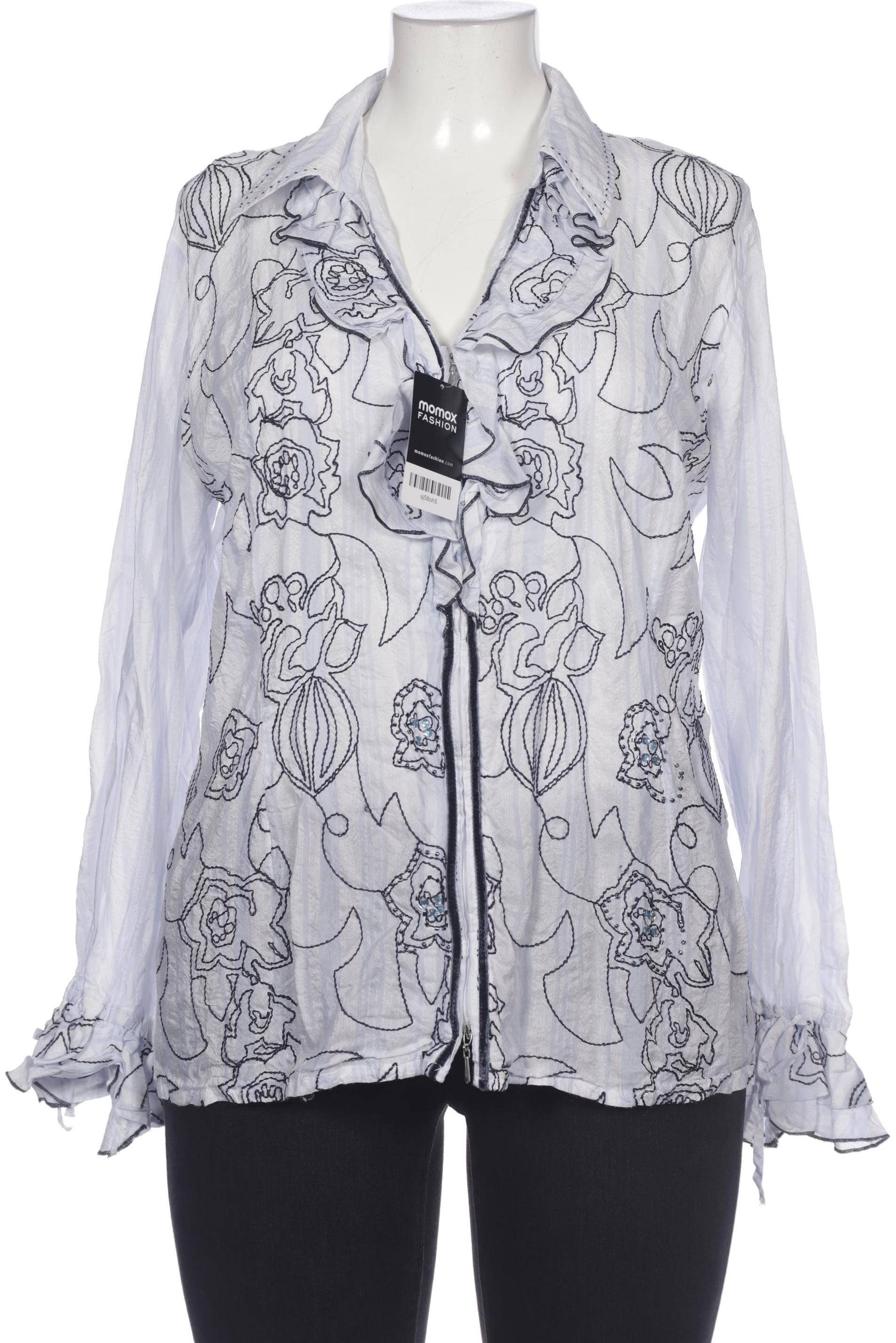 

BiBA Damen Bluse, weiß, Gr. 46