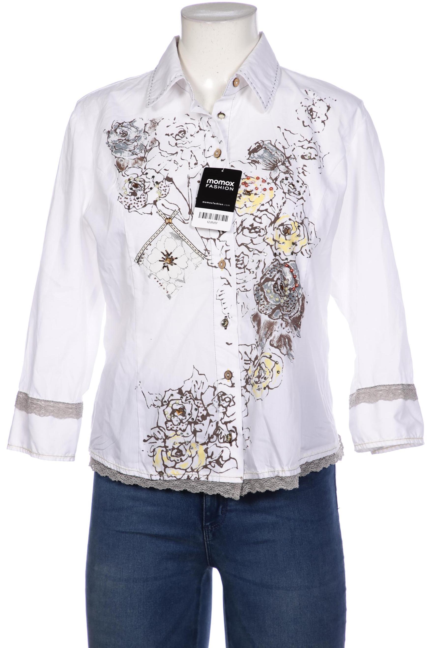 

BiBA Damen Bluse, weiß, Gr. 38