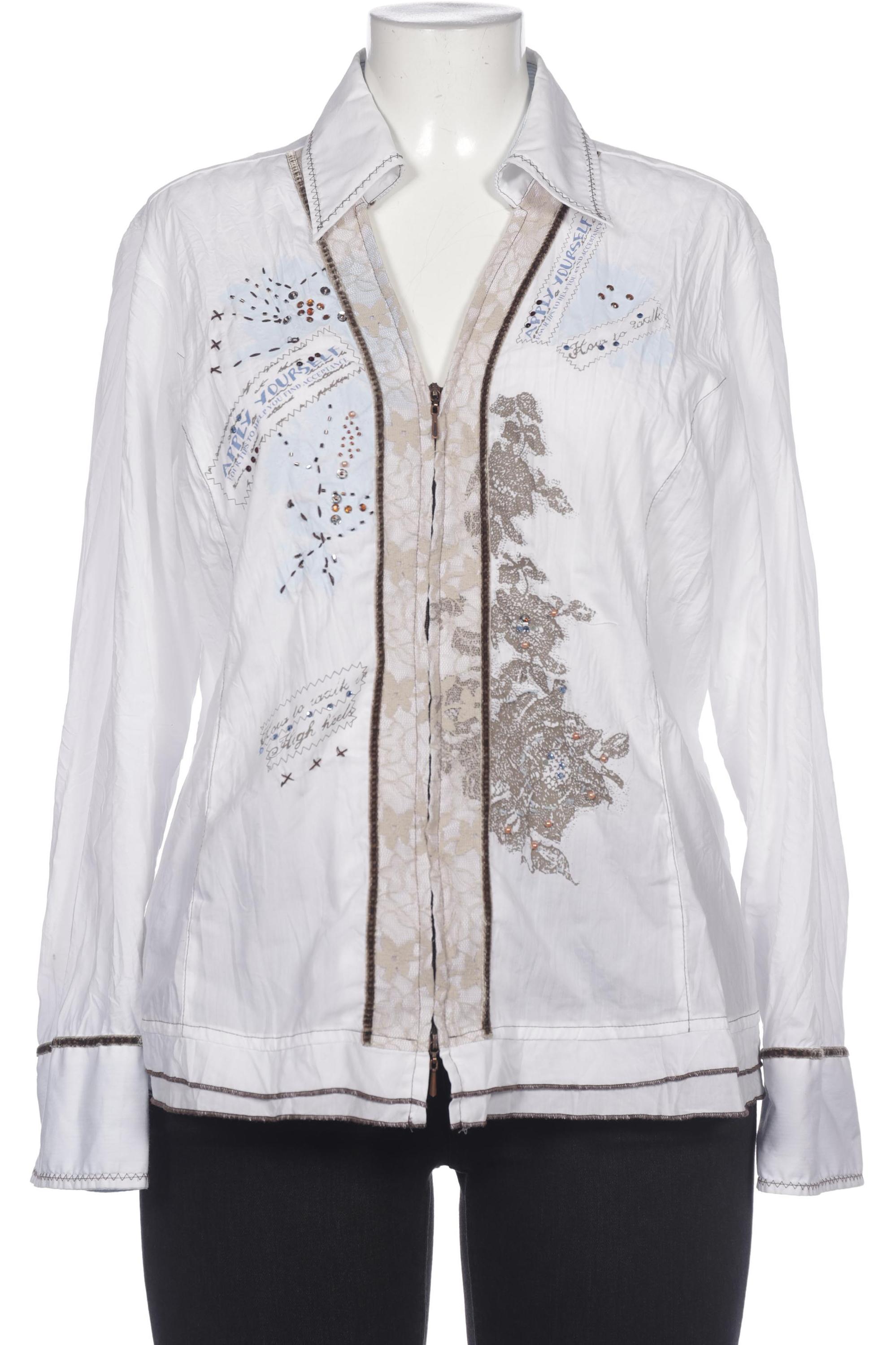 

BiBA Damen Bluse, weiß, Gr. 44
