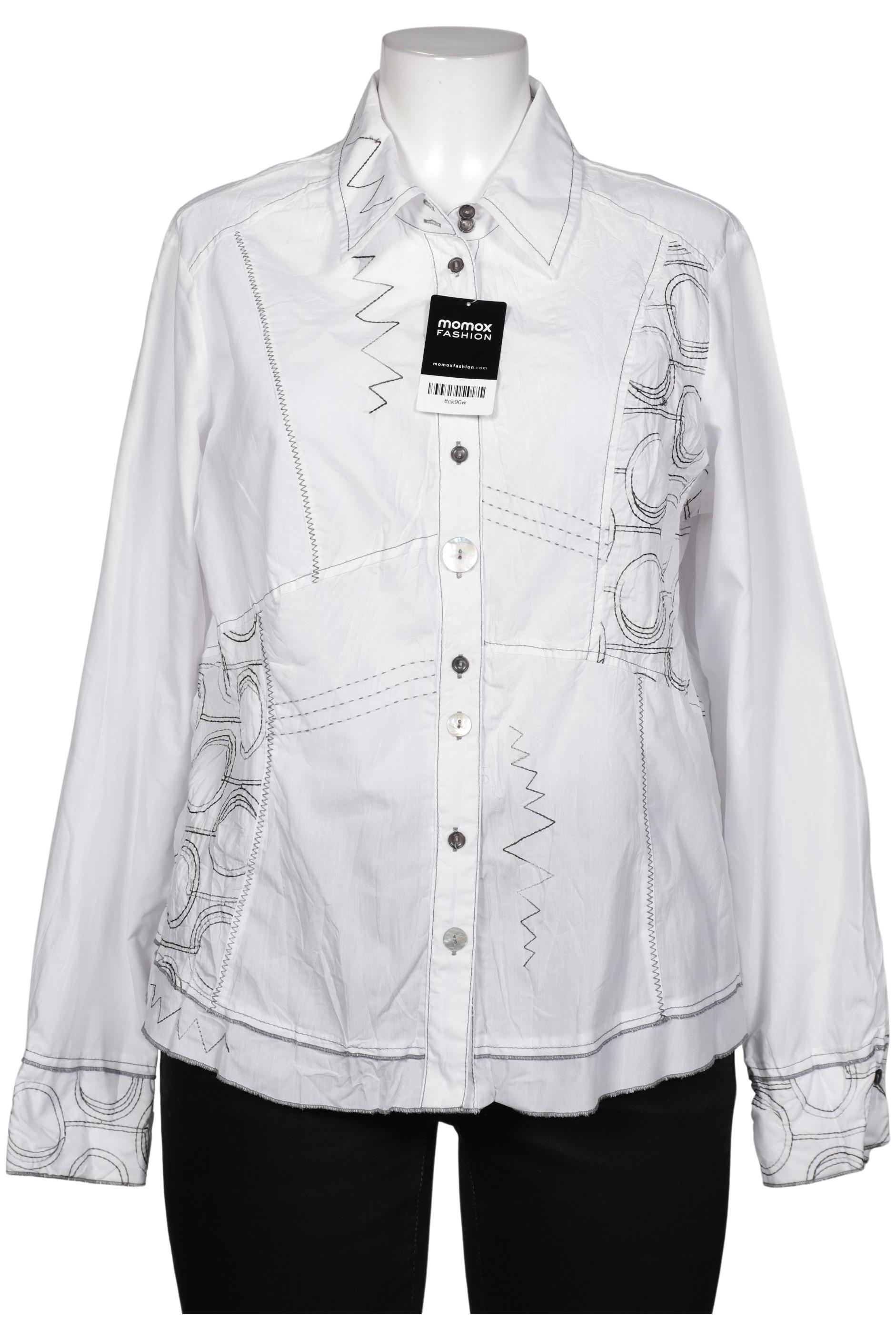 

BiBA Damen Bluse, weiß, Gr. 46