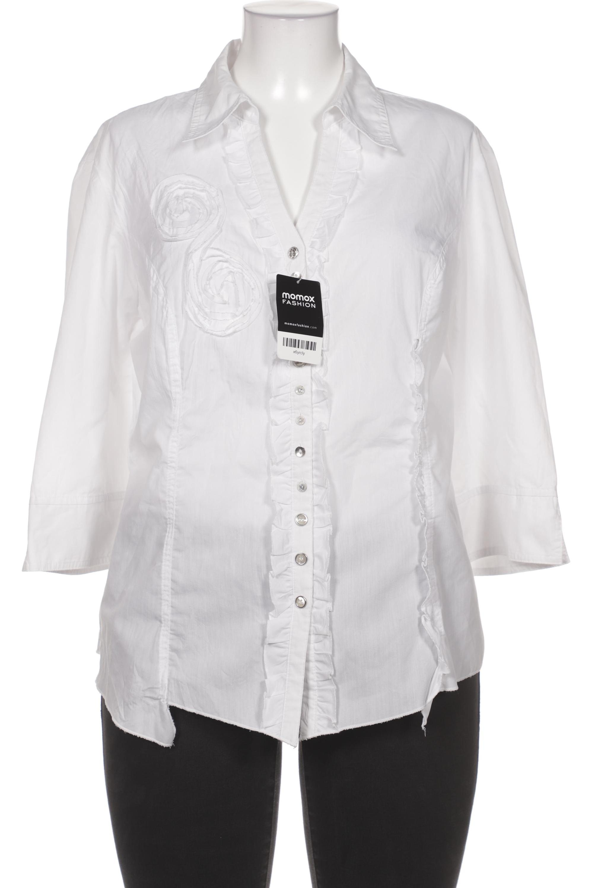 

BiBA Damen Bluse, weiß, Gr. 44