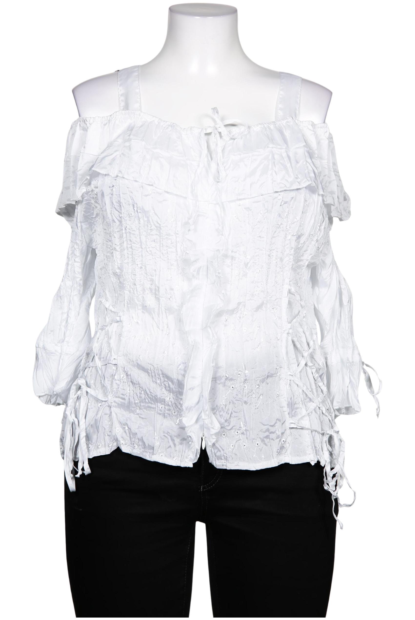 

BiBA Damen Bluse, weiß, Gr. 46