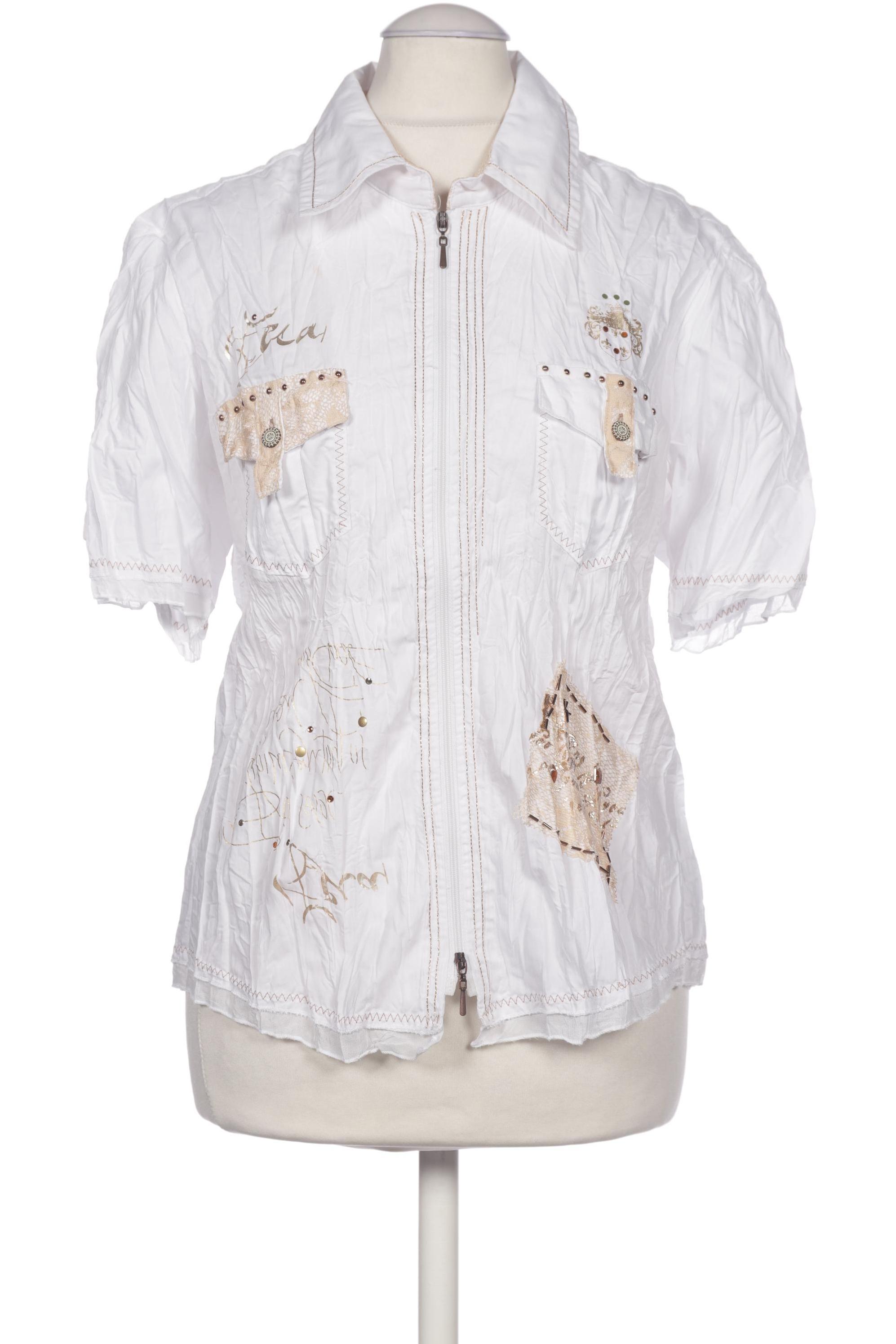 

BiBA Damen Bluse, weiß, Gr. 38