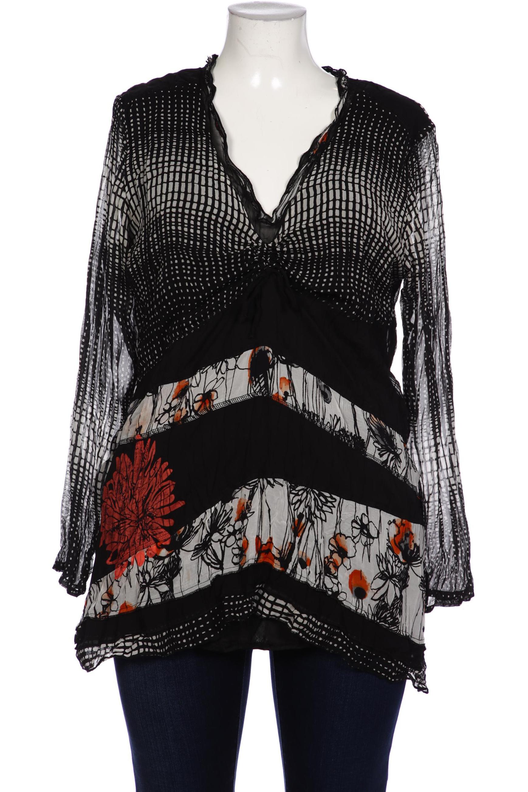 

BiBA Damen Bluse, schwarz, Gr. 44