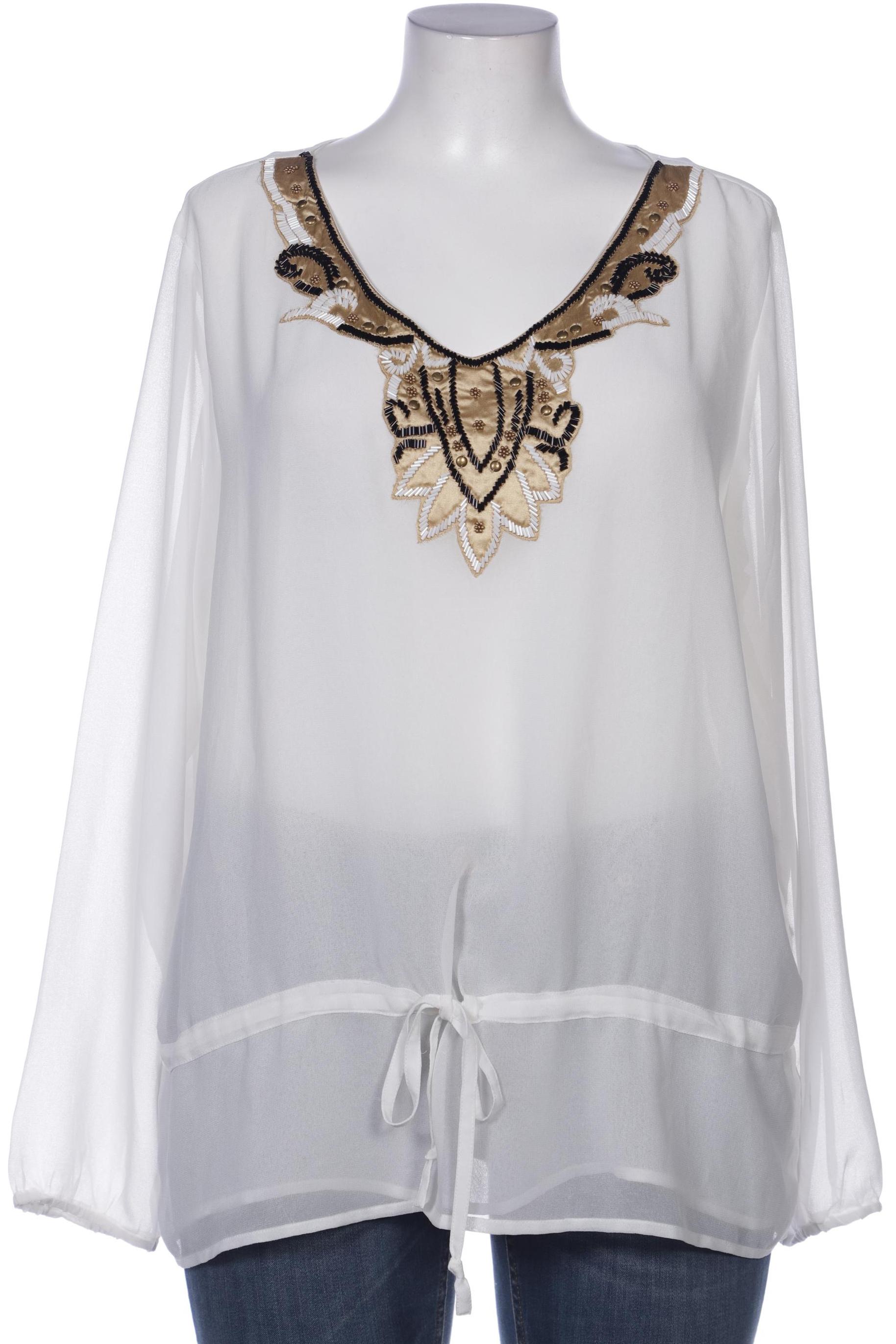 

BiBA Damen Bluse, weiß, Gr. 46
