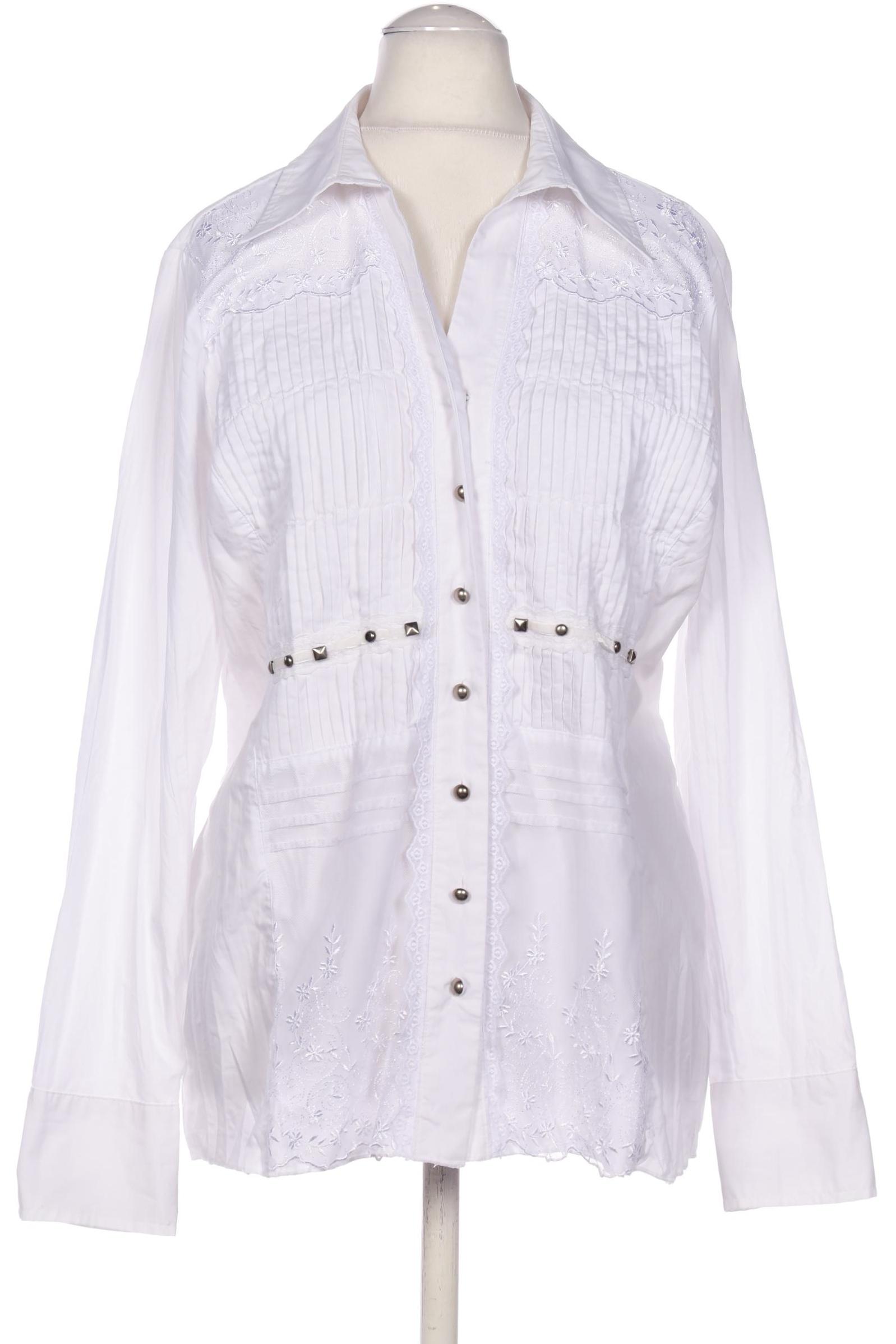 

BiBA Damen Bluse, weiß, Gr. 40