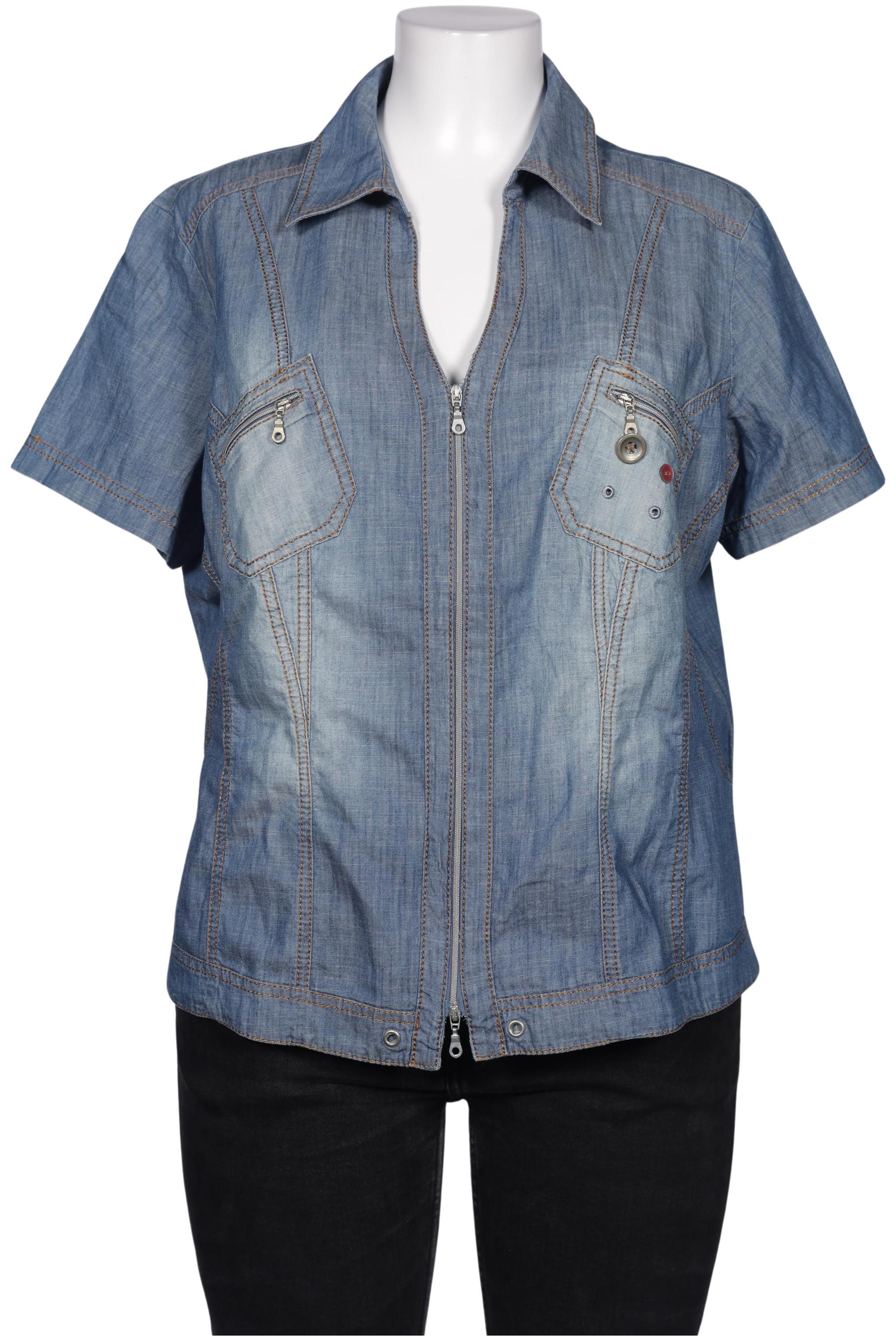 

BiBA Damen Bluse, blau, Gr. 44