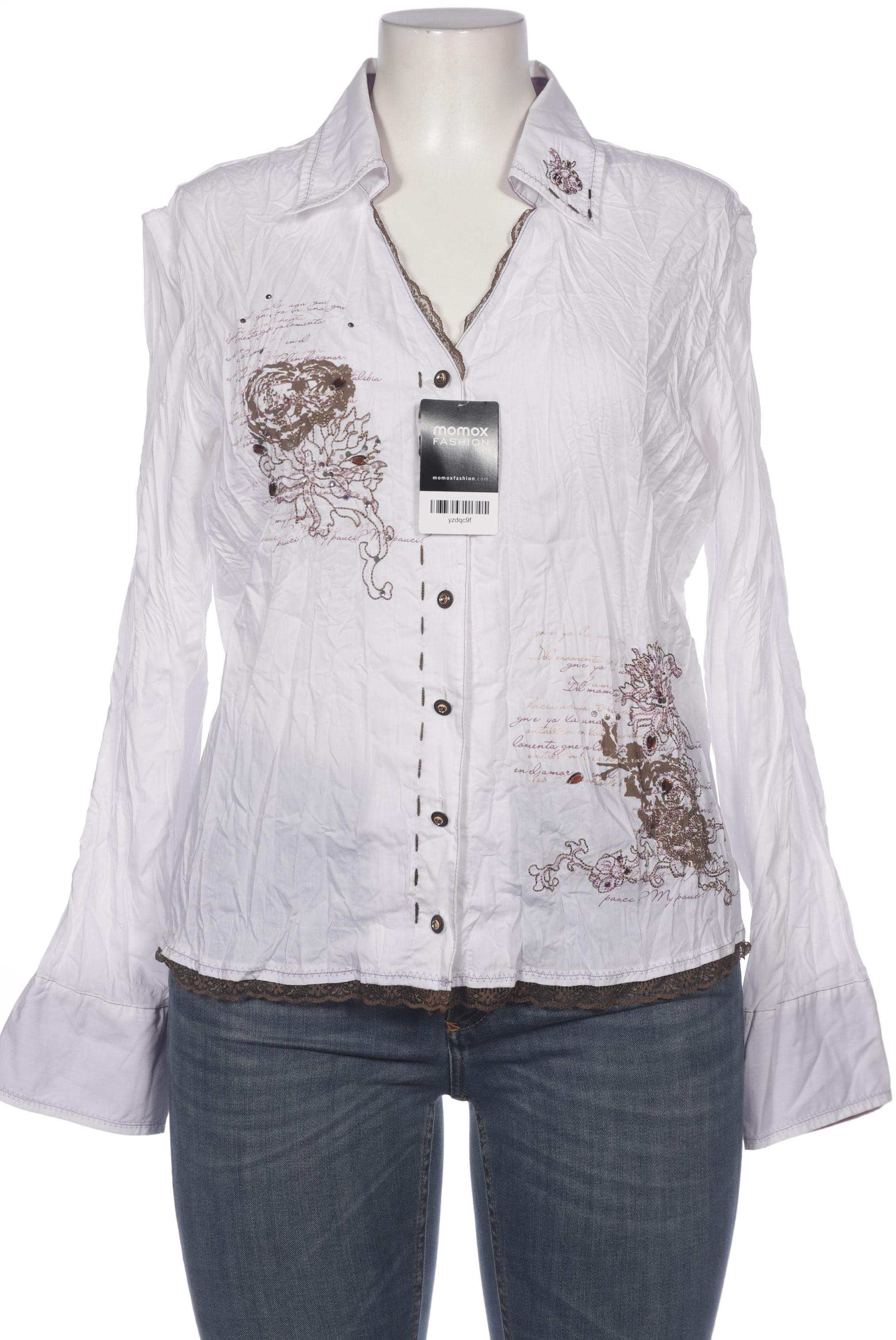 

BiBA Damen Bluse, weiß, Gr. 44